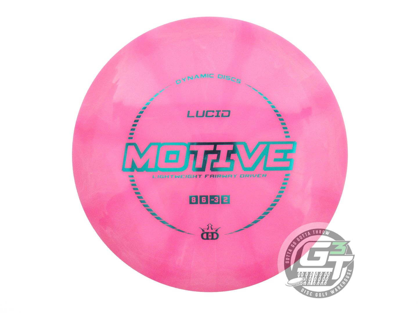 Dynamic Discs Lucid Burst Motive Fairway Driver Golf Disc (Individually Listed)
