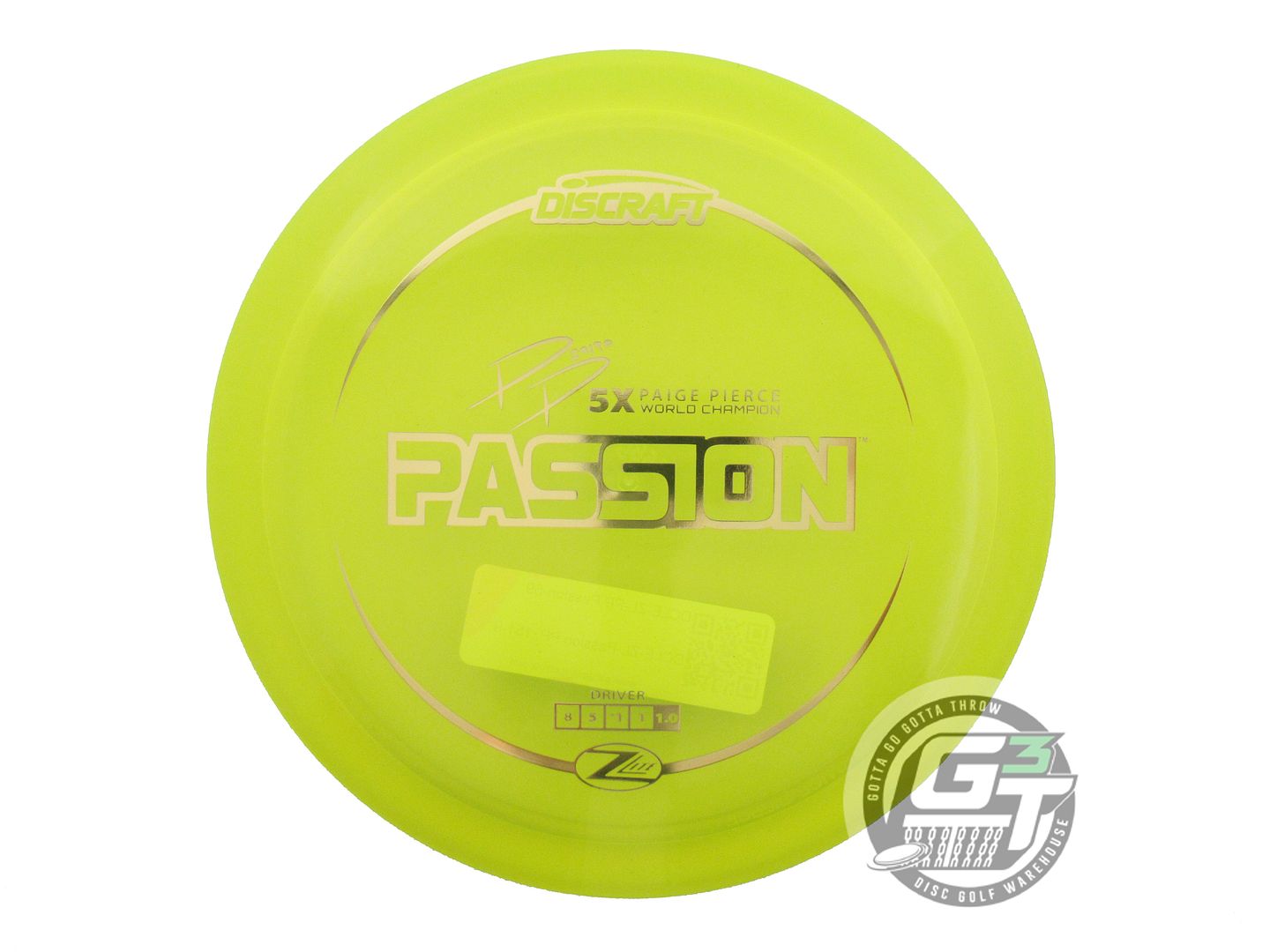 Discraft Paige Pierce Signature Z Lite Passion Fairway Driver Golf Disc (Individually Listed)