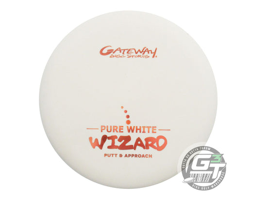Gateway Pure White Wizard Putter Golf Disc (Individually Listed)