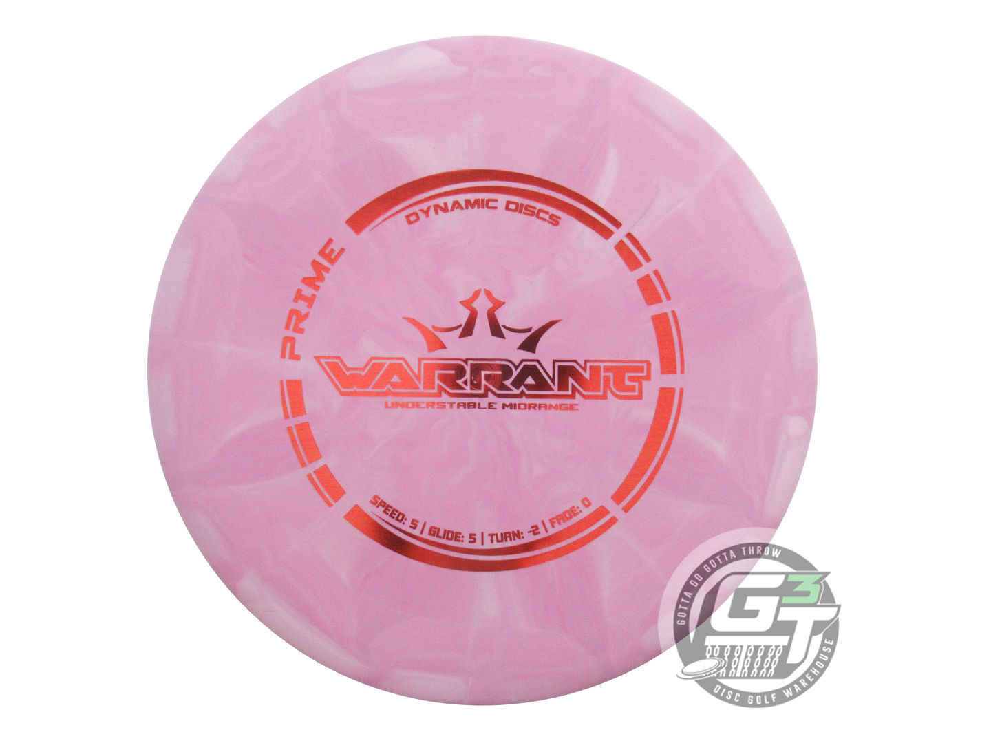 Dynamic Discs Prime Burst Warrant Midrange Golf Disc (Individually Listed)