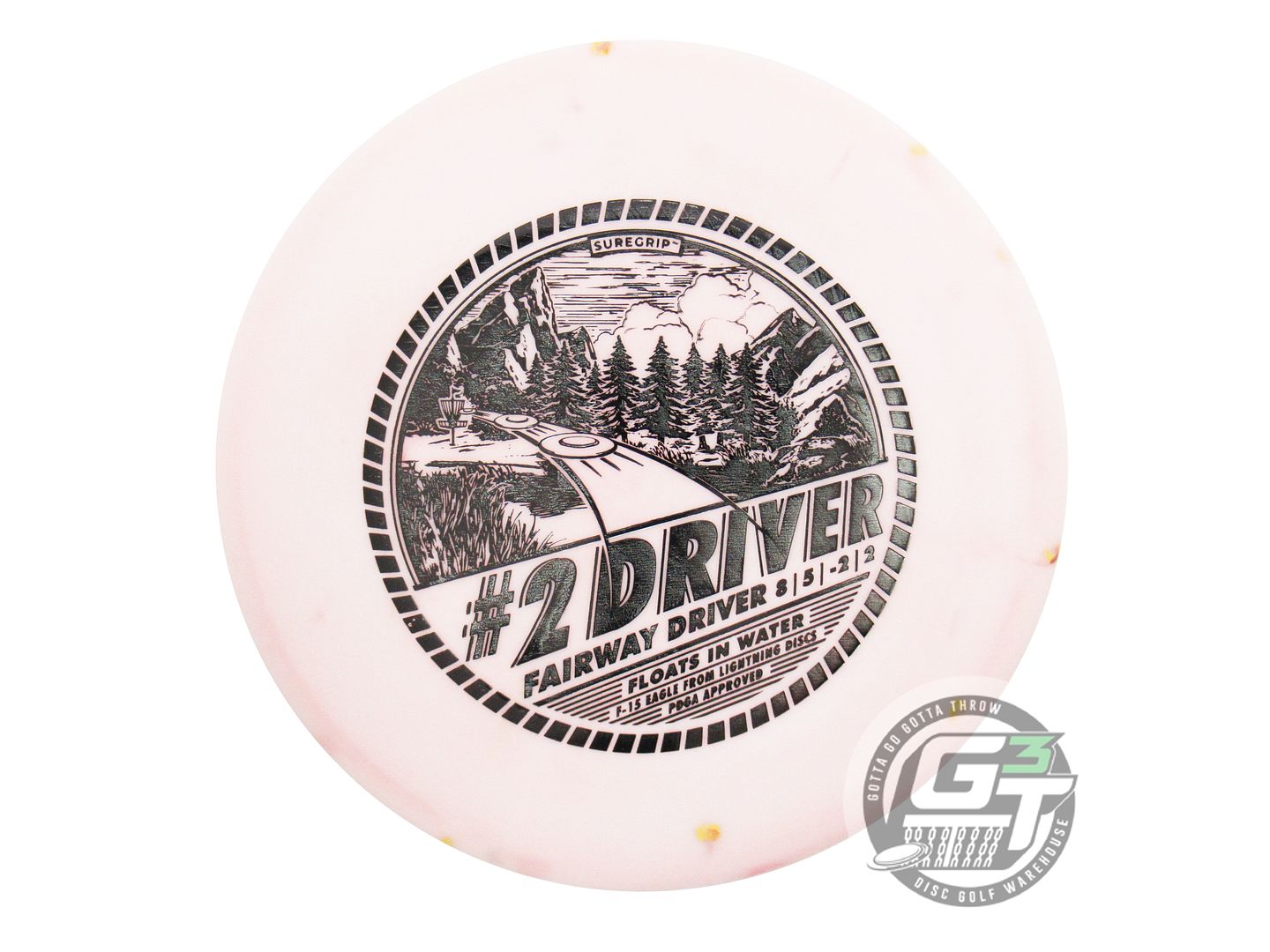 Lightning Strikeout Sure Grip #2 Driver Fairway Driver Golf Disc (Individually Listed)