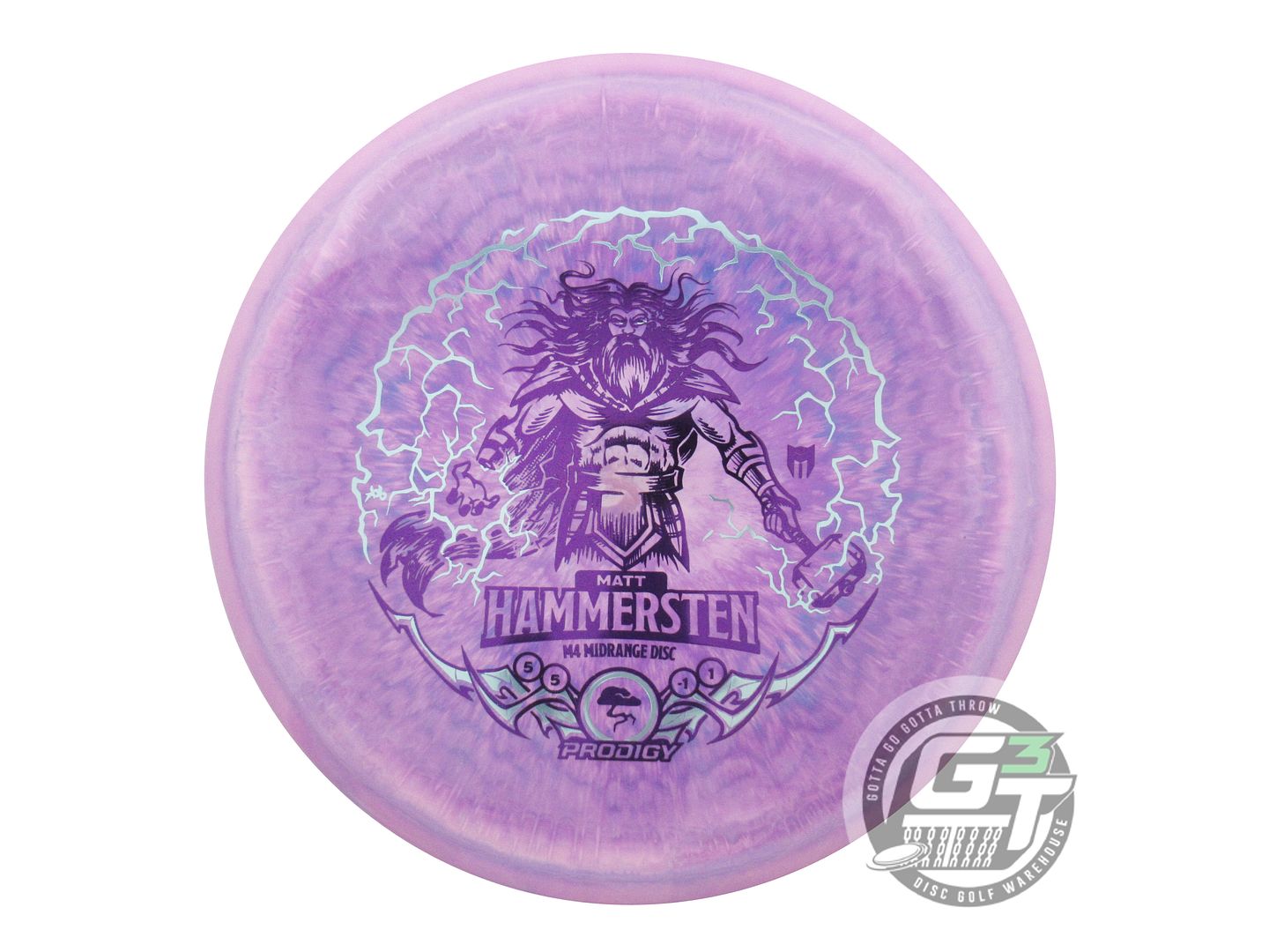 Prodigy Limited Edition 2025 Signature Series Matt Hammersten 500 Spectrum M4 Midrange Golf Disc (Individually Listed)