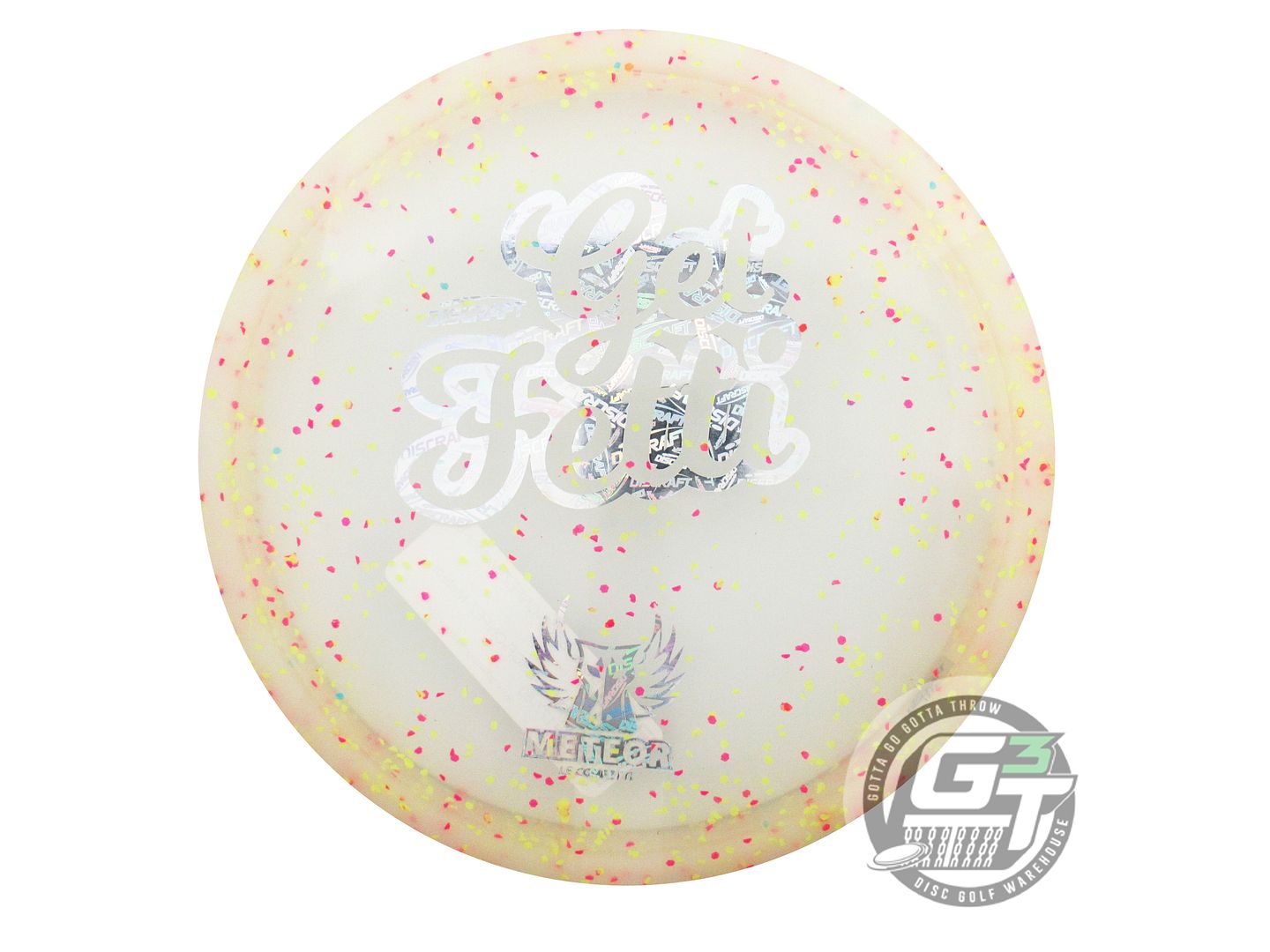 Discraft Limited Edition Brodie Smith Get Fetti Confetti Elite Z Meteor Midrange Golf Disc (Individually Listed)