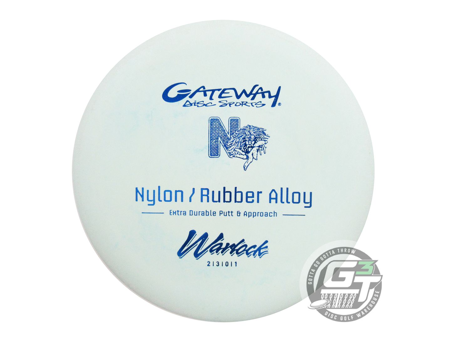 Gateway Nylon Rubber Alloy Warlock Putter Golf Disc (Individually Listed)