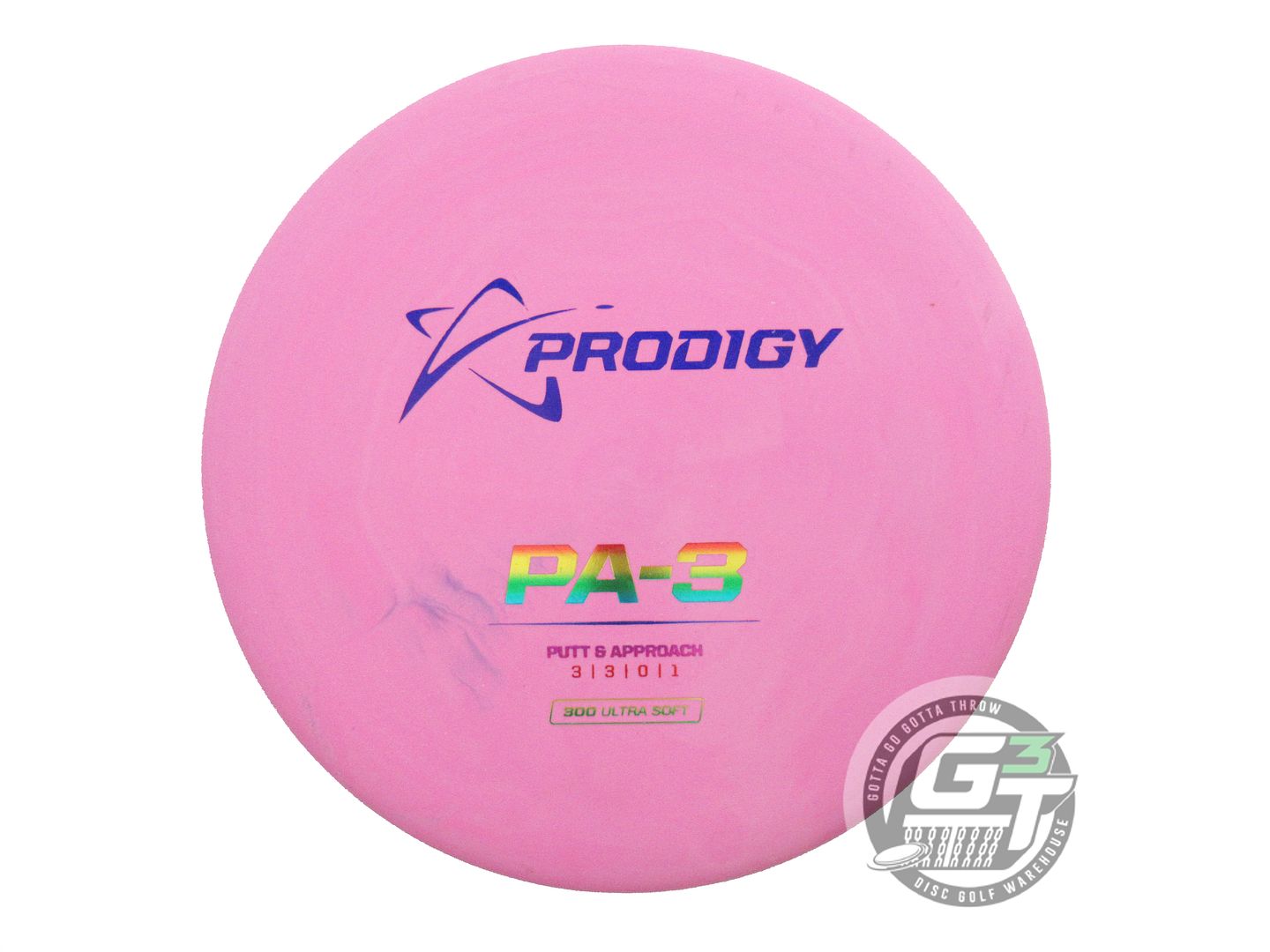Prodigy 300 Ultra Soft PA3 Putter Golf Disc (Individually Listed)