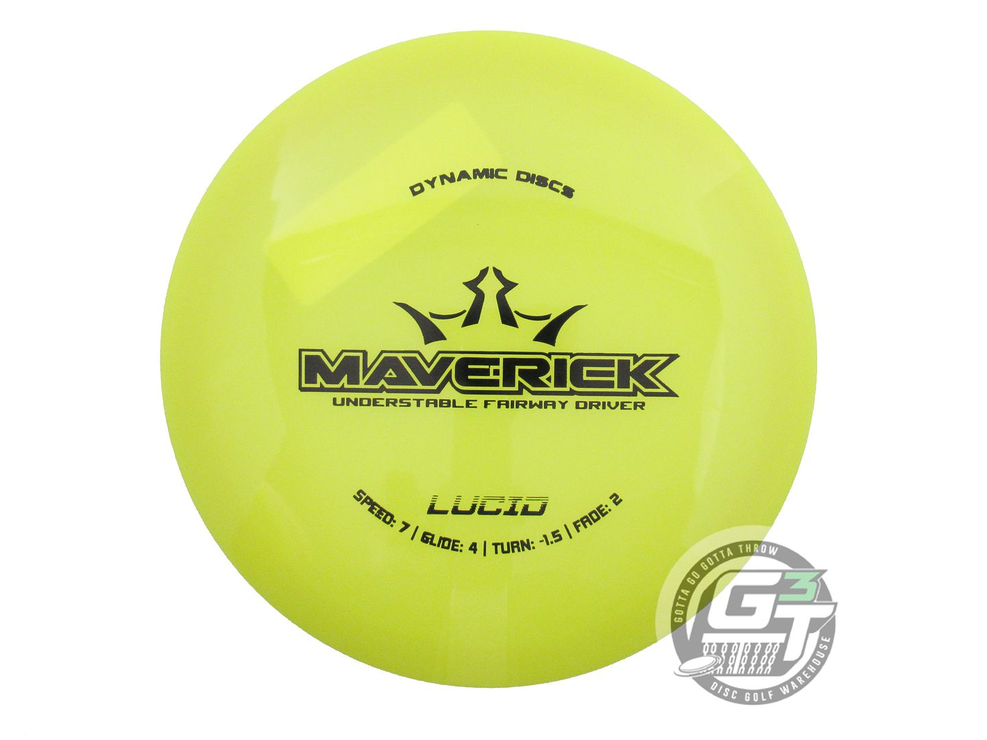 Dynamic Discs Lucid Maverick Fairway Driver Golf Disc (Individually Listed)