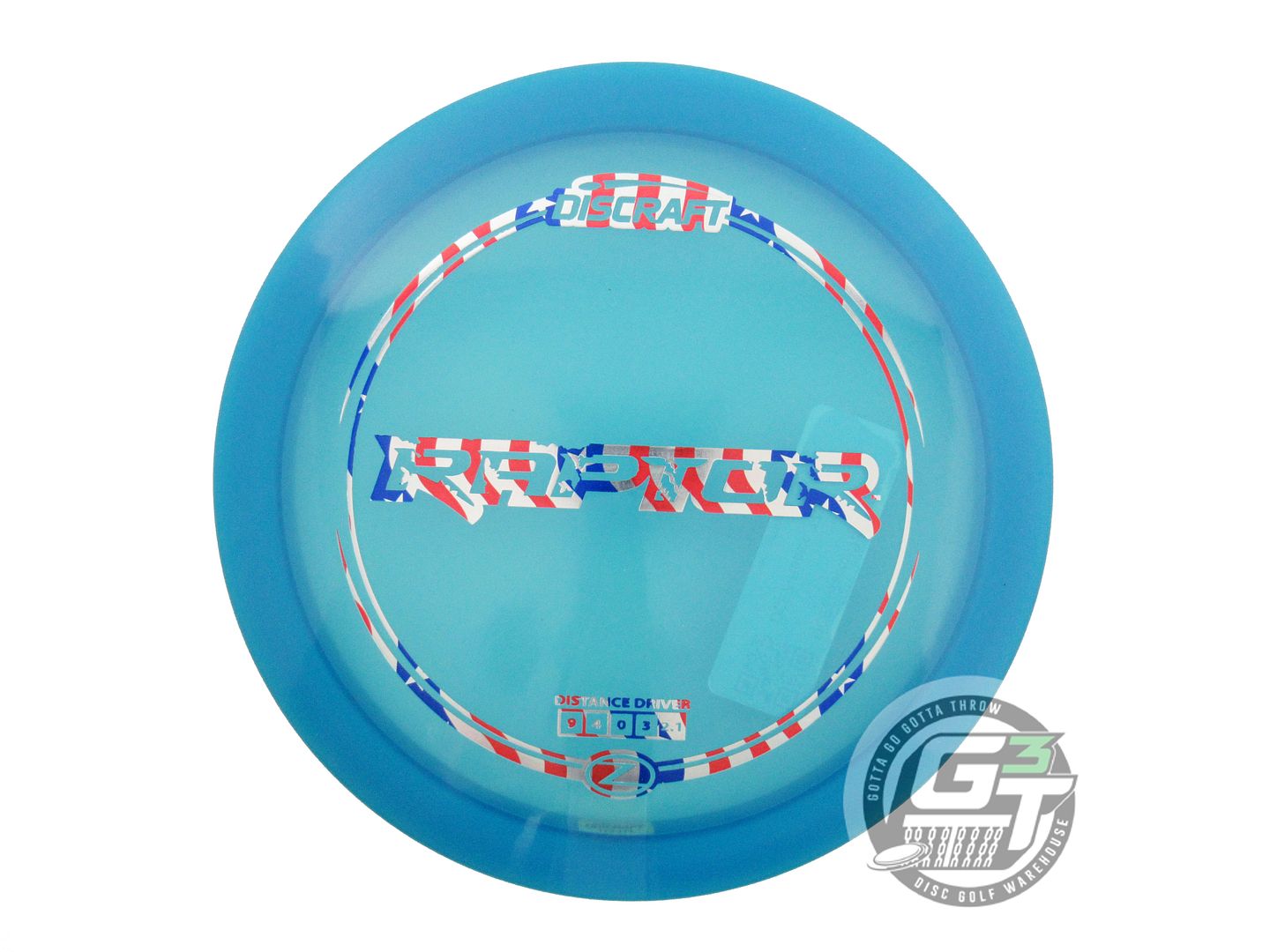 Discraft Elite Z Raptor Distance Driver Golf Disc (Individually Listed)