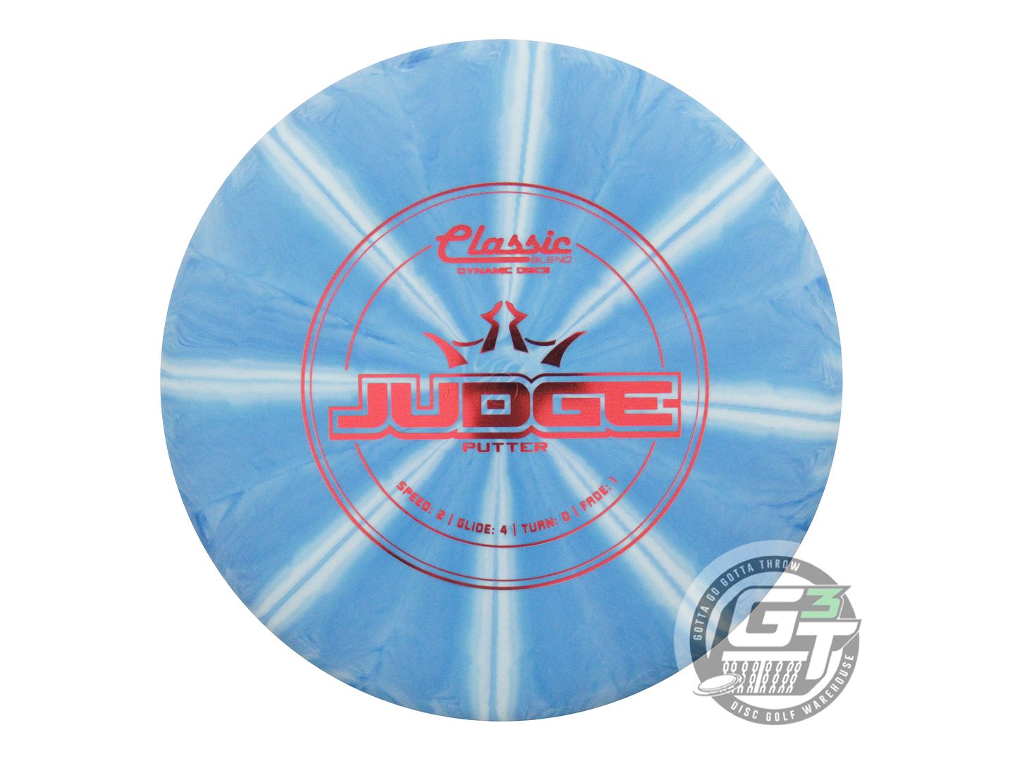 Dynamic Discs Classic Blend Burst Judge Putter Golf Disc (Individually Listed)