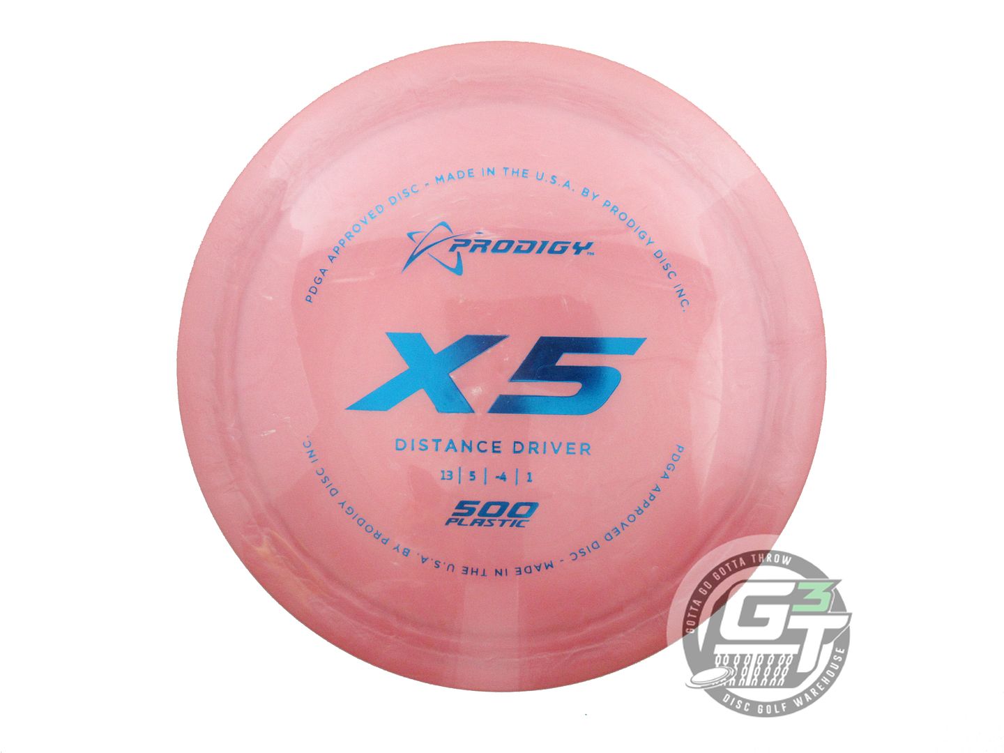 Prodigy 500 Series X5 Distance Driver Golf Disc (Individually Listed)