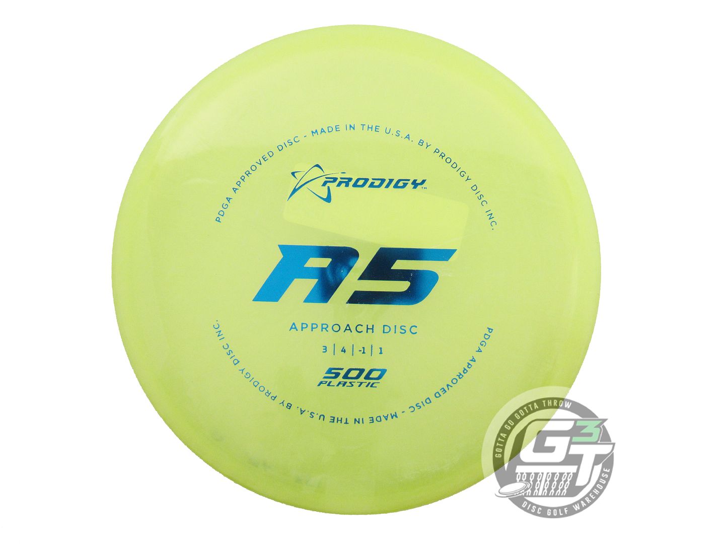 Prodigy 500 Series A5 Approach Midrange Golf Disc (Individually Listed)