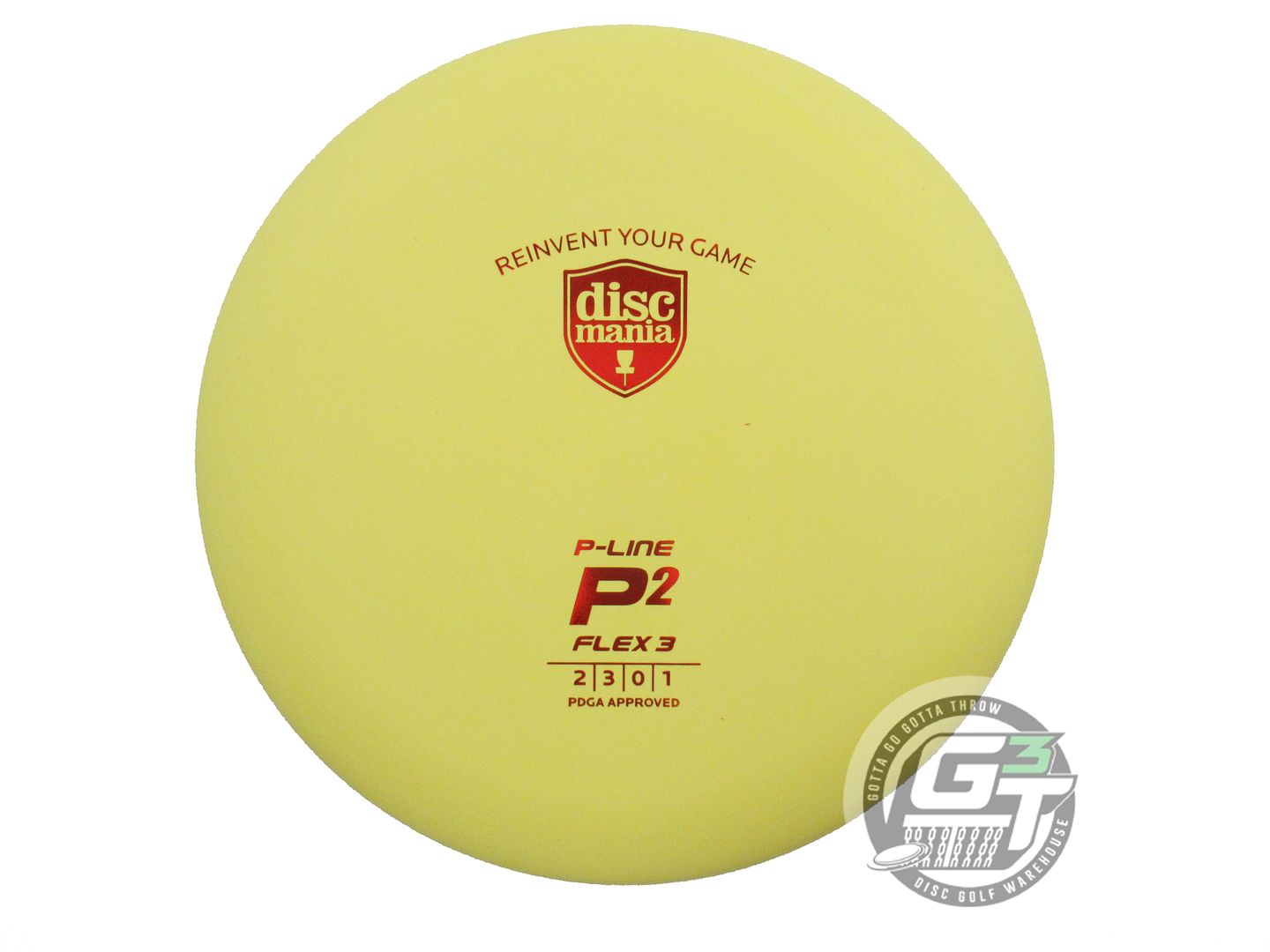 Discmania Originals P-Line Flex 3 P2 Pro Putter Golf Disc (Individually Listed)