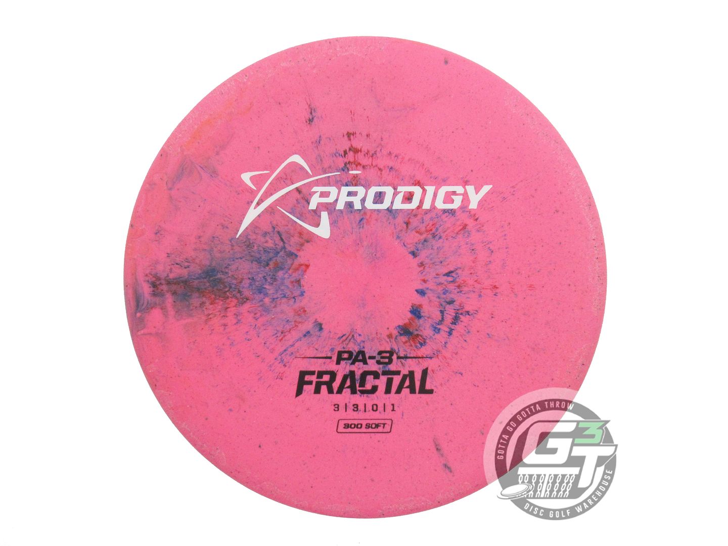 Prodigy 300 Soft Fractal PA3 Putter Golf Disc (Individually Listed)