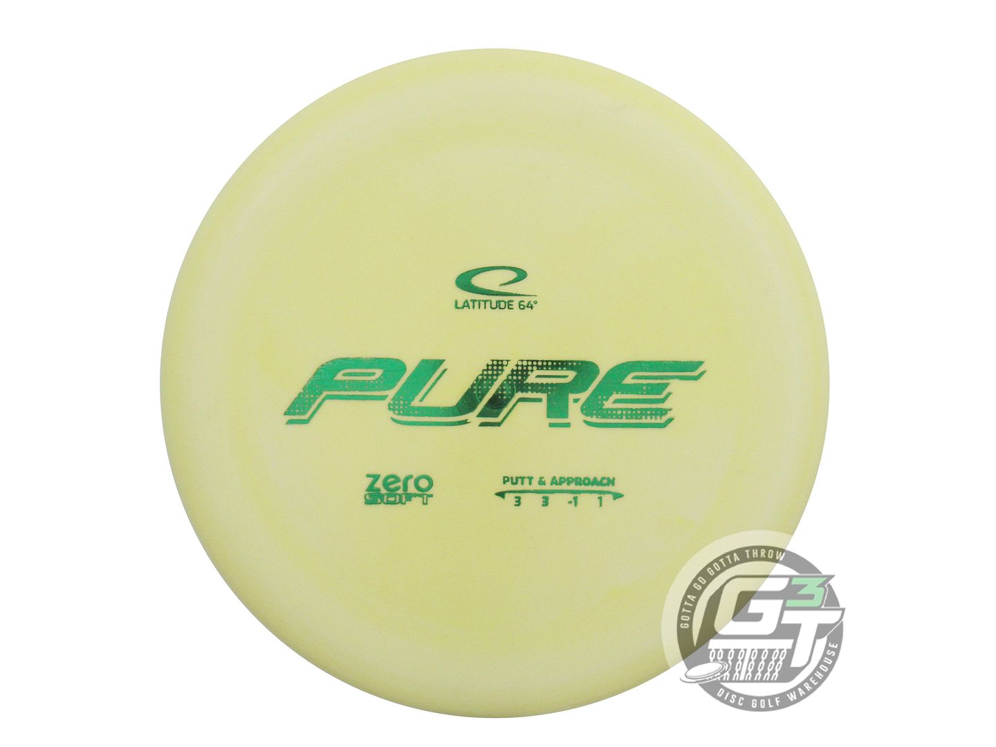 Latitude 64 Zero Line Soft Pure Putter Golf Disc (Individually Listed)