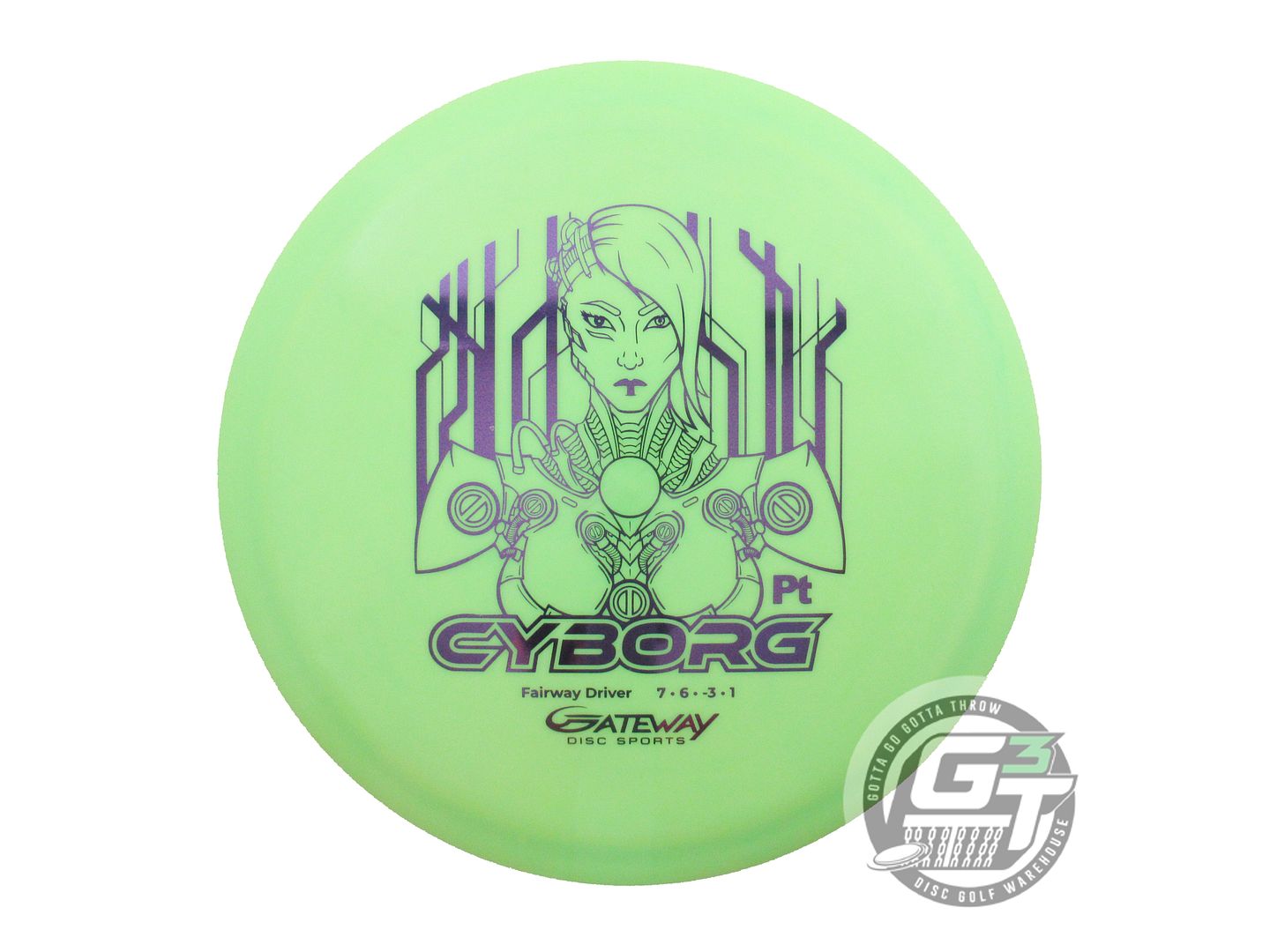 Gateway Platinum Cyborg Fairway Driver Golf Disc (Individually Listed)