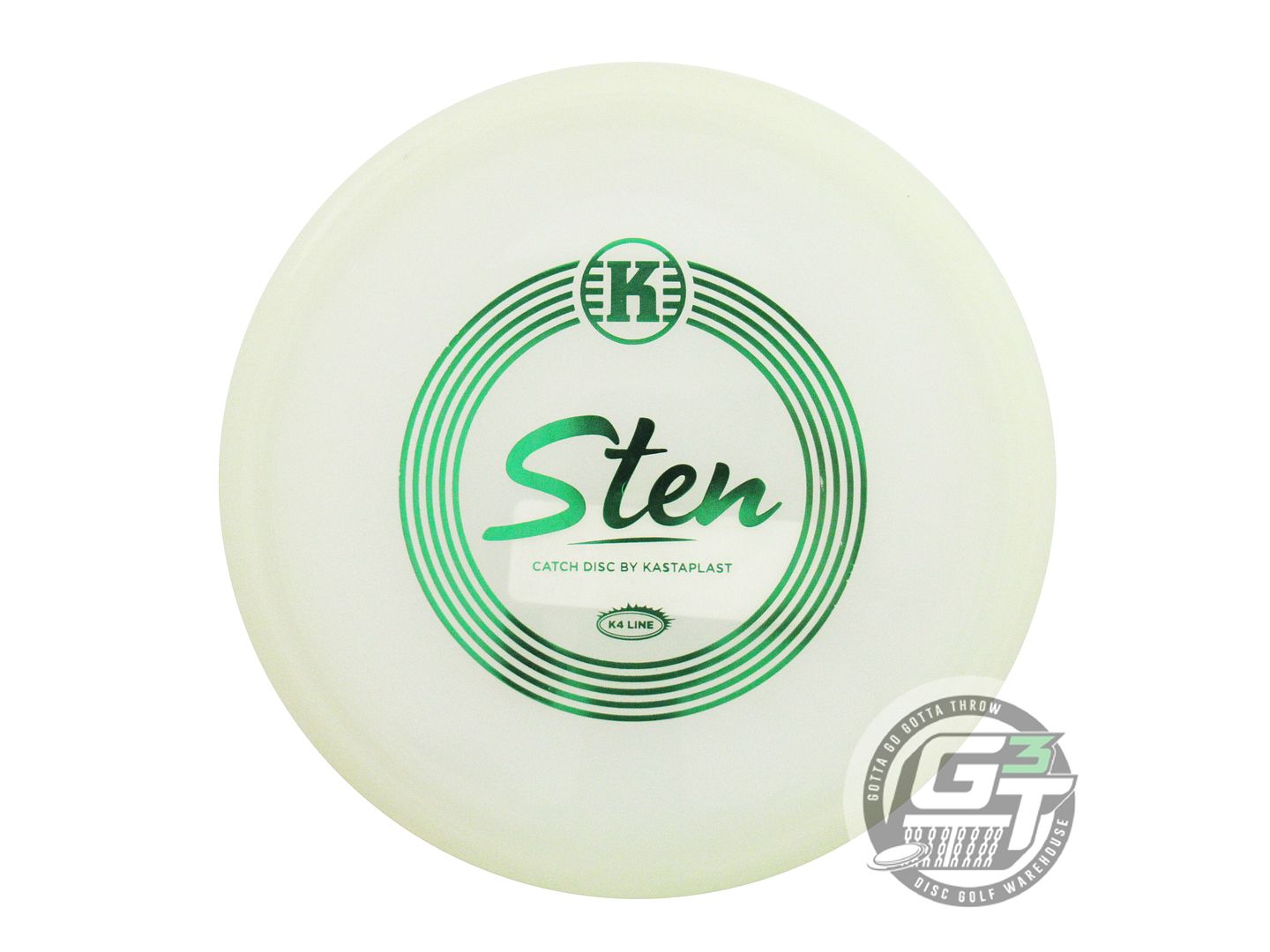 Kastaplast Glow K4 Sten Recreational Catch Disc (Individually Listed)