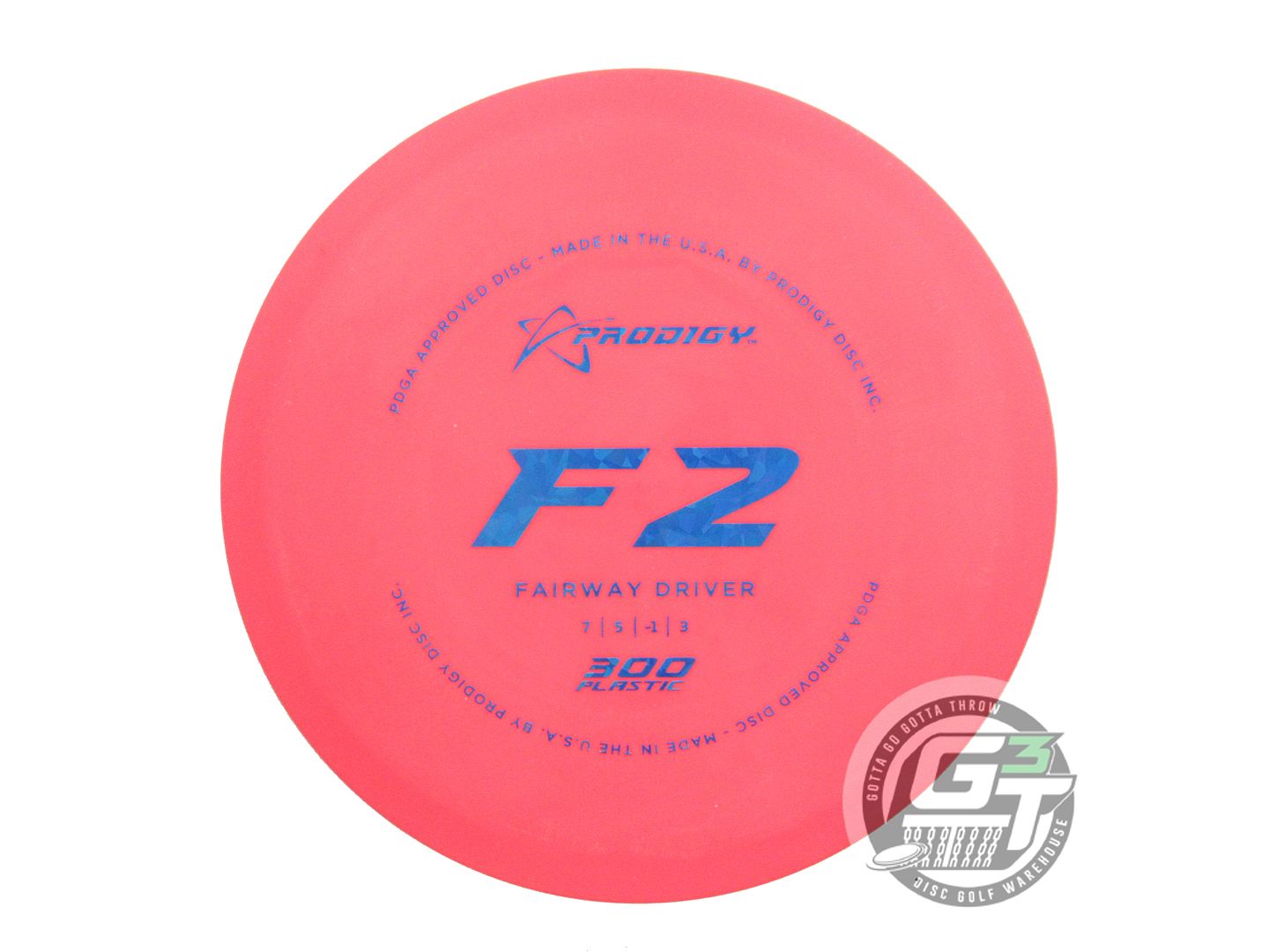 Prodigy 300 Series F2 Fairway Driver Golf Disc (Individually Listed)