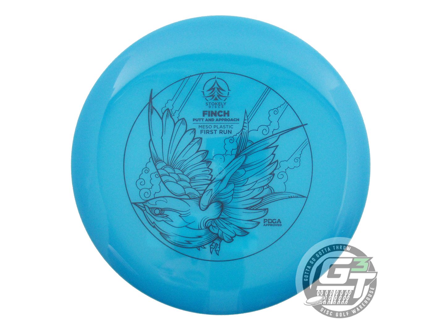 Stokely First Run Meso Finch Putter Golf Disc (Individually Listed)