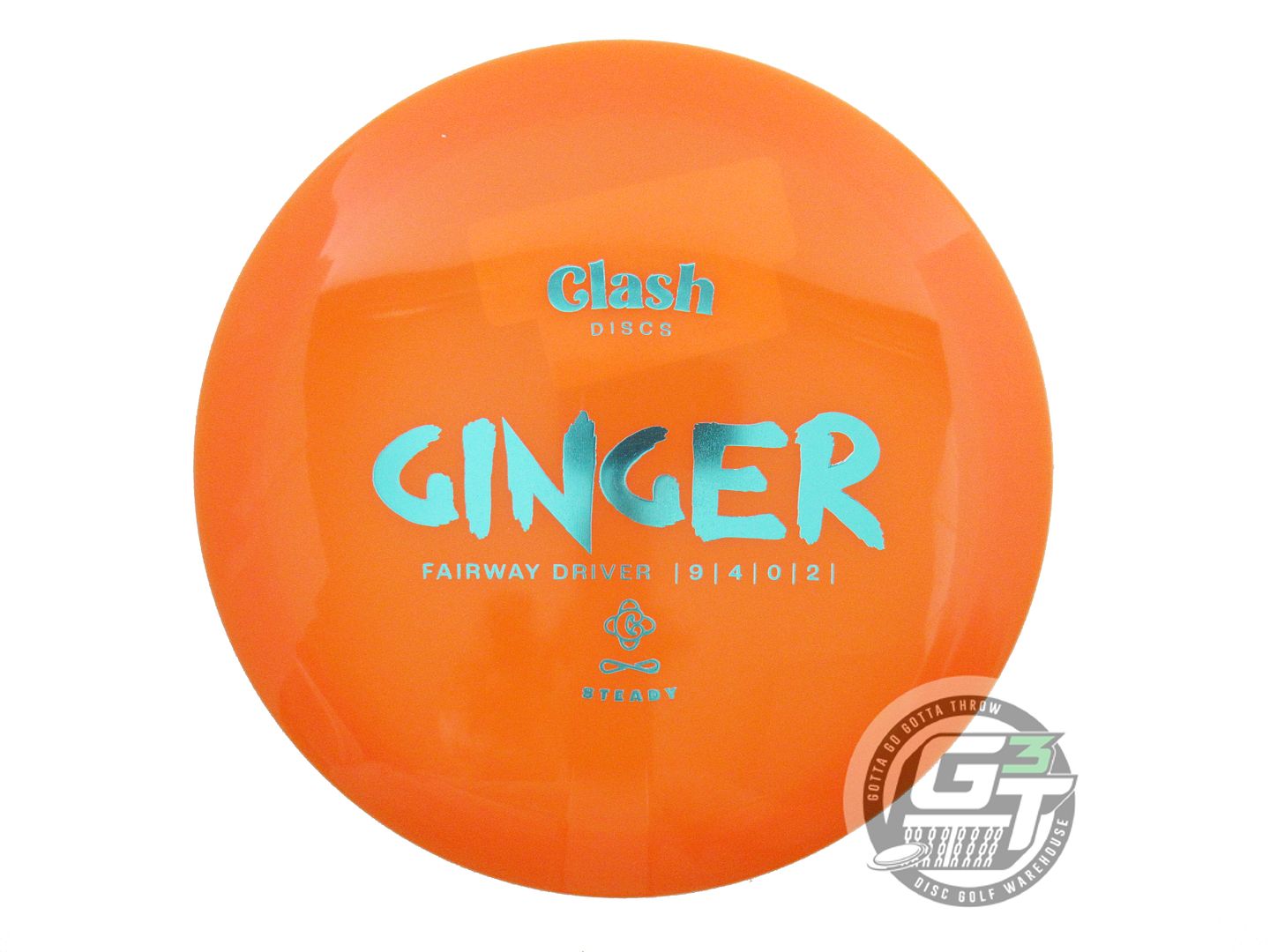 Clash Steady Ginger Fairway Driver Golf Disc (Individually Listed)