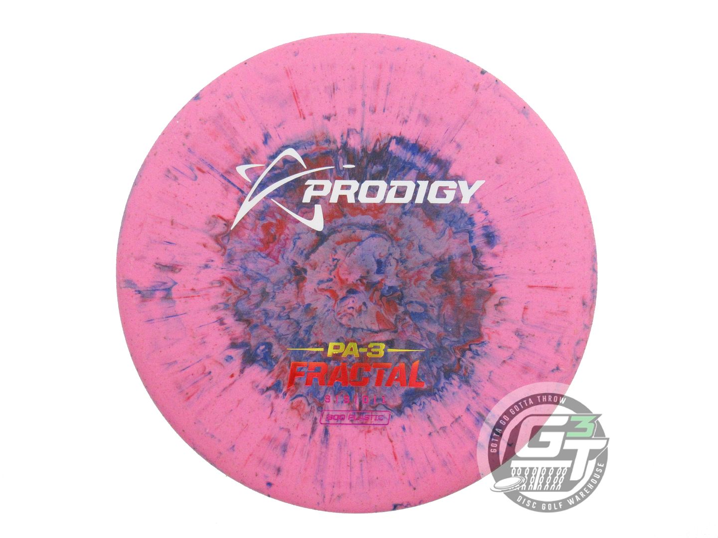 Prodigy 300 Fractal PA3 Putter Golf Disc (Individually Listed)
