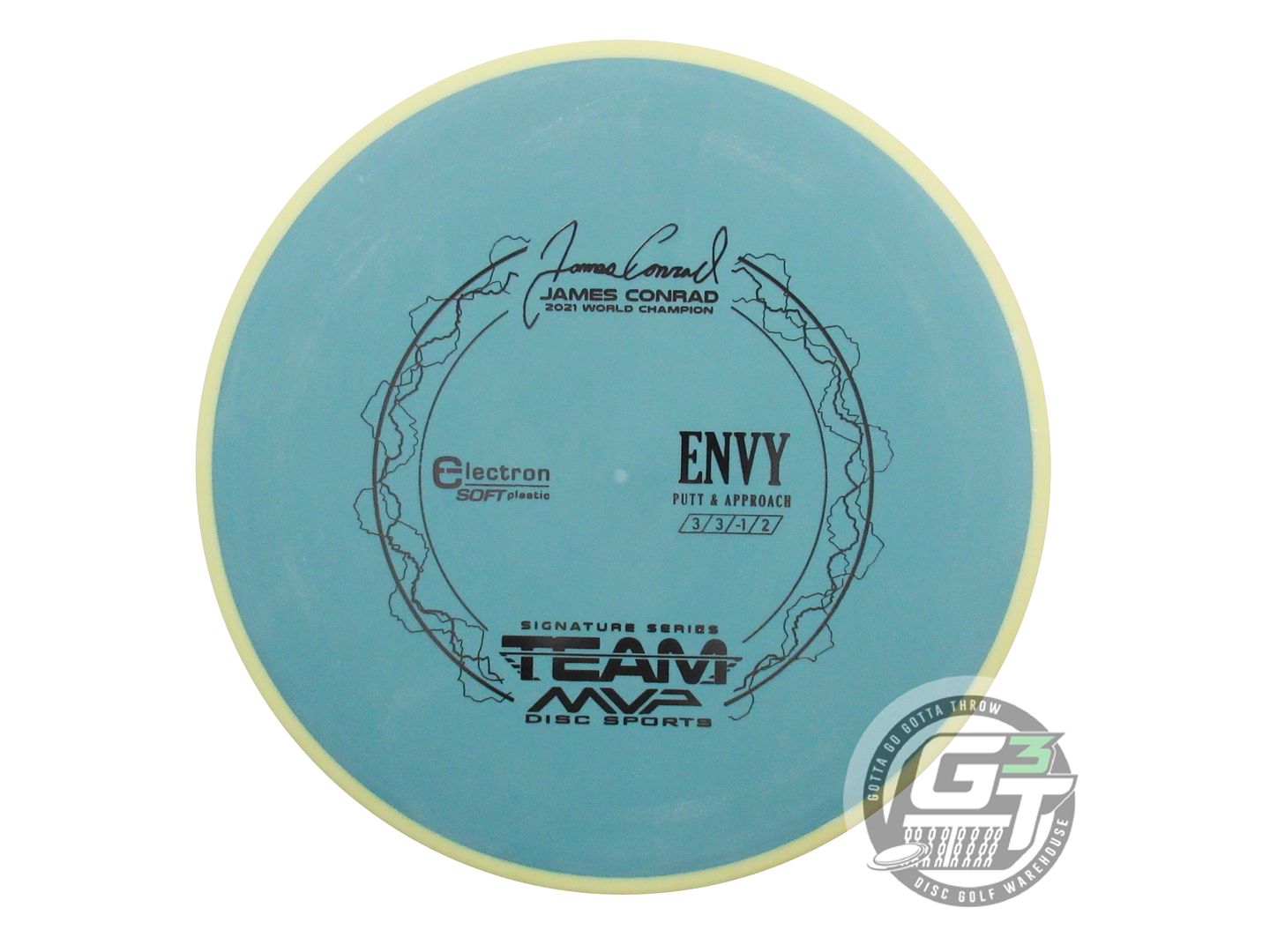 Axiom Electron Soft Envy [James Conrad 1X] Putter Golf Disc (Individually Listed)