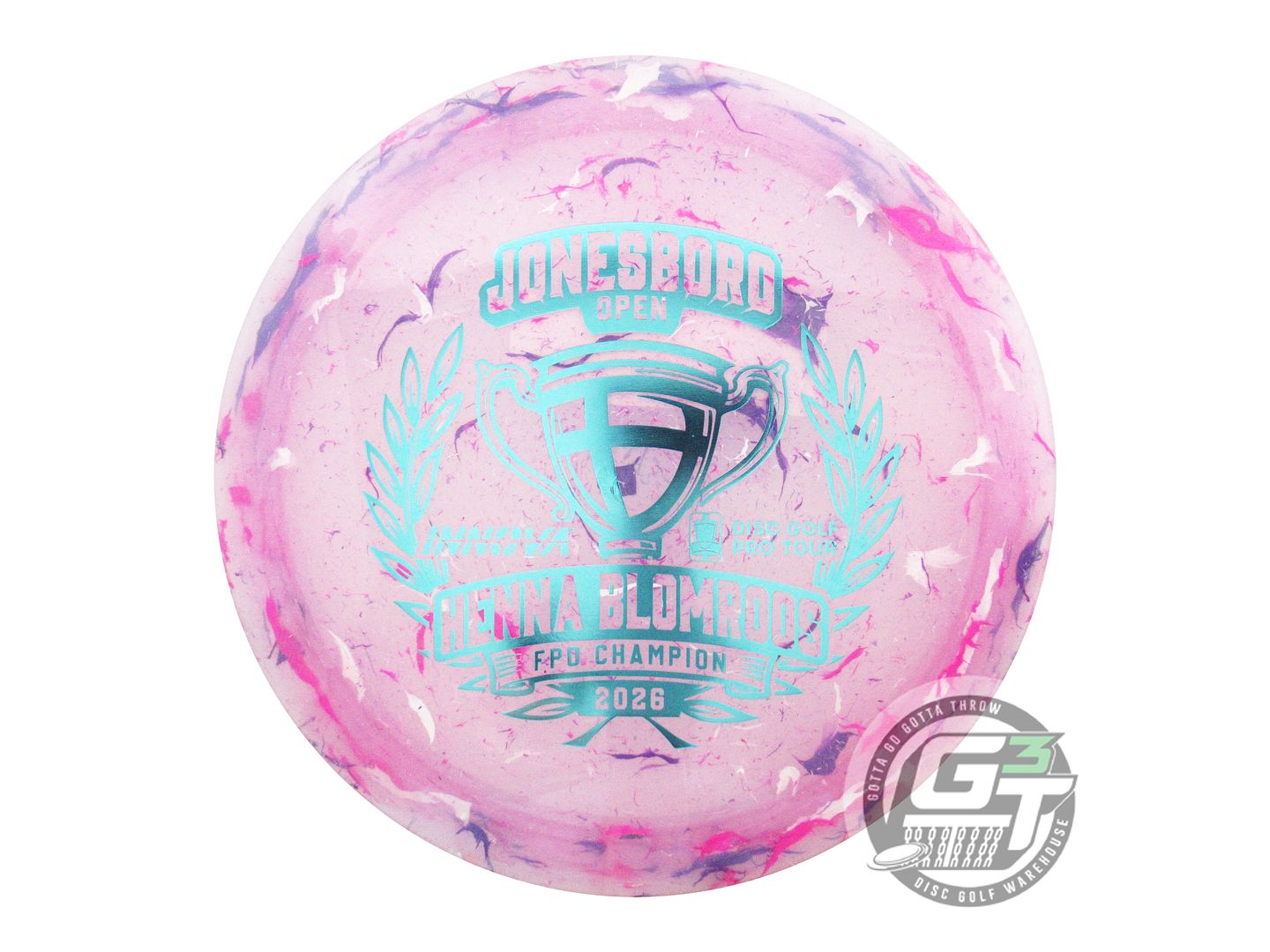 Innova Limited Edition 2026 Tour Series Henna Blomroos Jonesboro Open Commemorative Party Time Champion Firebird Distance Driver Golf Disc (Individually Listed)
