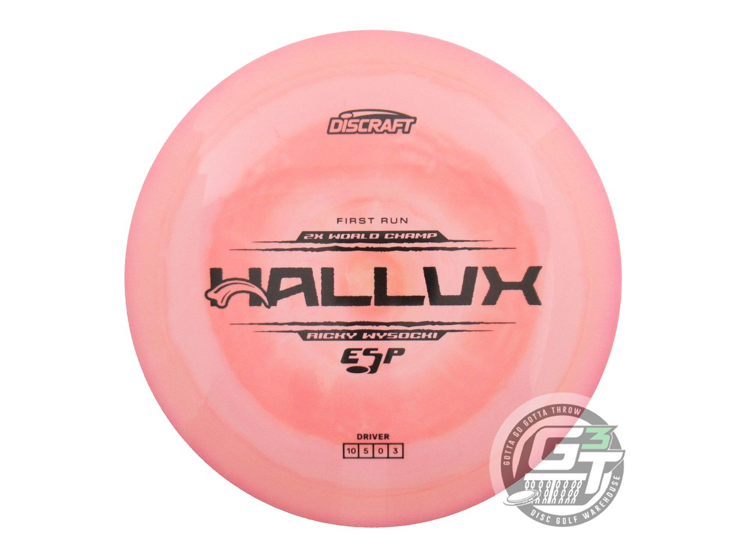 Discraft Limited Edition First Run Ricky Wysocki Signature ESP Hallux Distance Driver Golf Disc (Individually Listed)