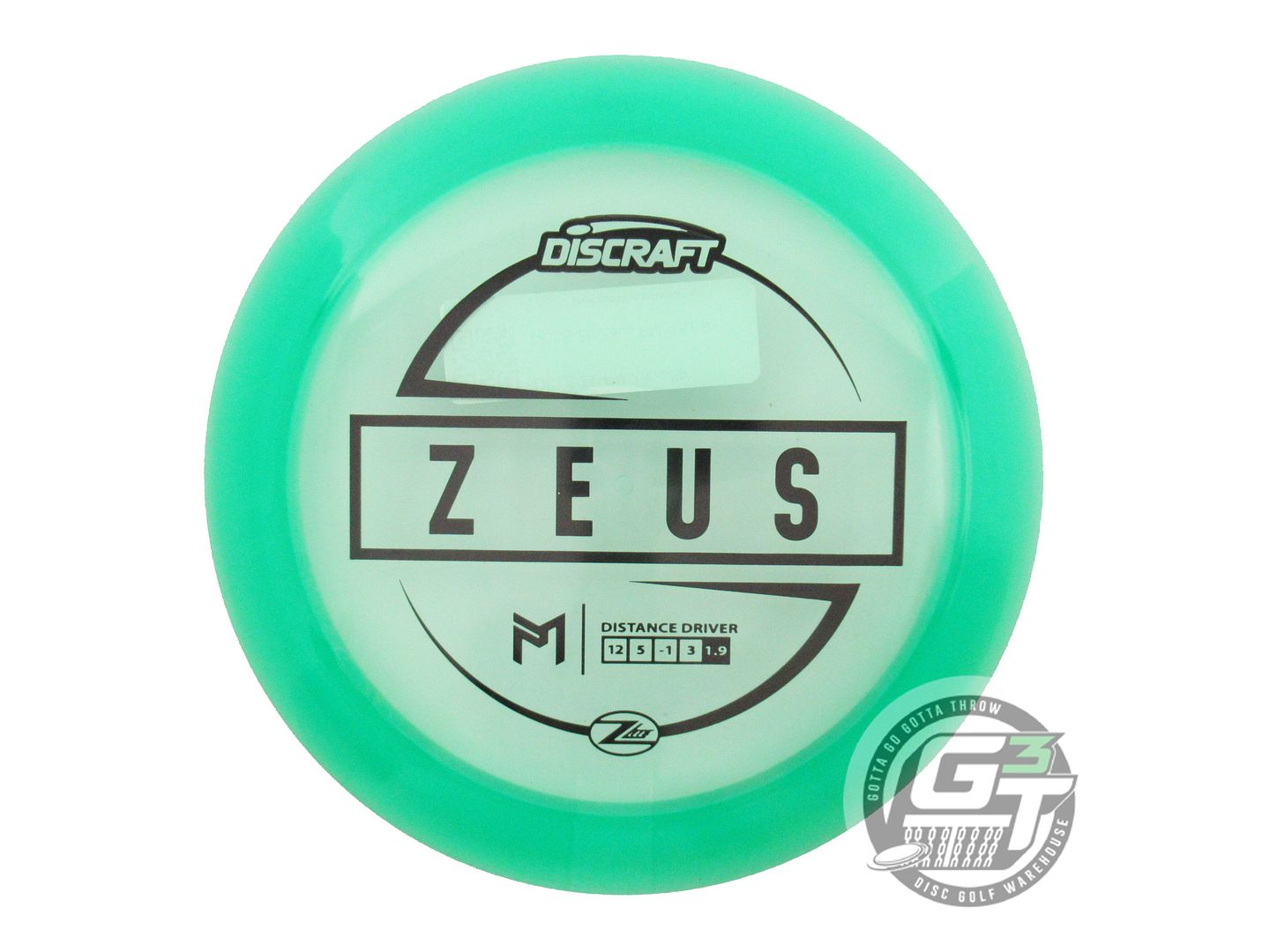 Discraft Paul McBeth Signature Z Lite Zeus Distance Driver Golf Disc (Individually Listed)