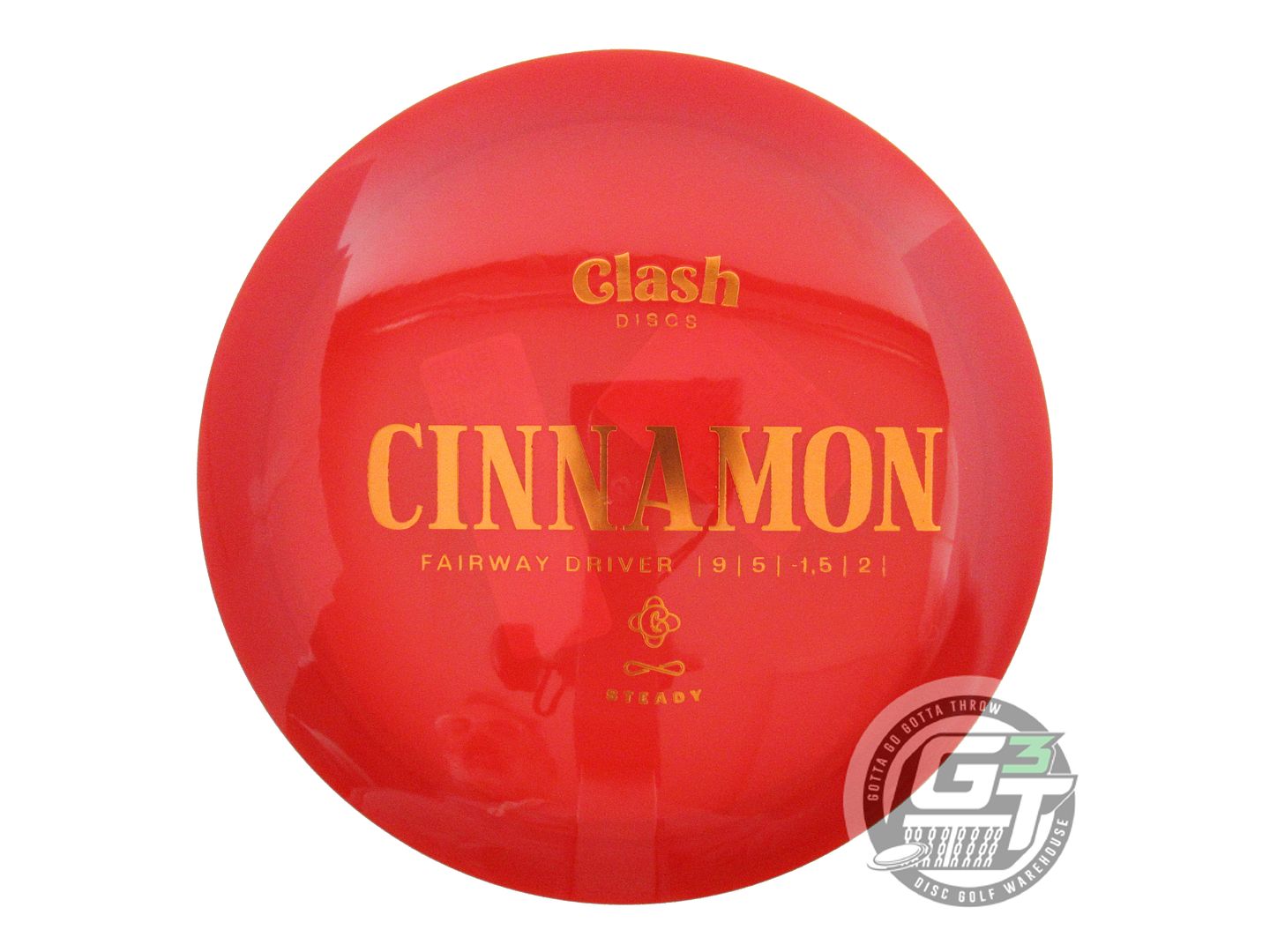 Clash Steady Cinnamon Fairway Driver Golf Disc (Individually Listed)