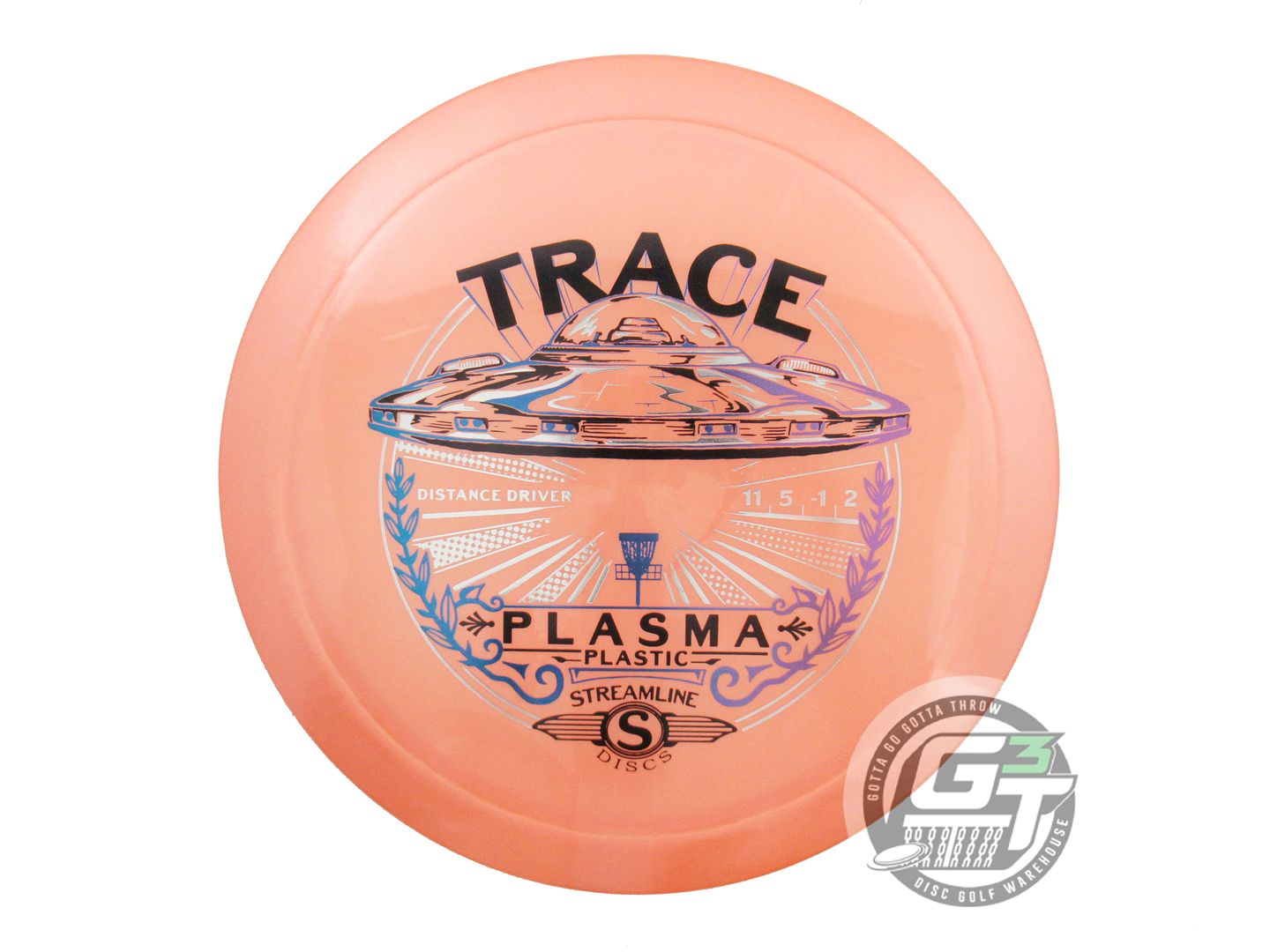Streamline Plasma Trace Distance Driver Golf Disc (Individually Listed)