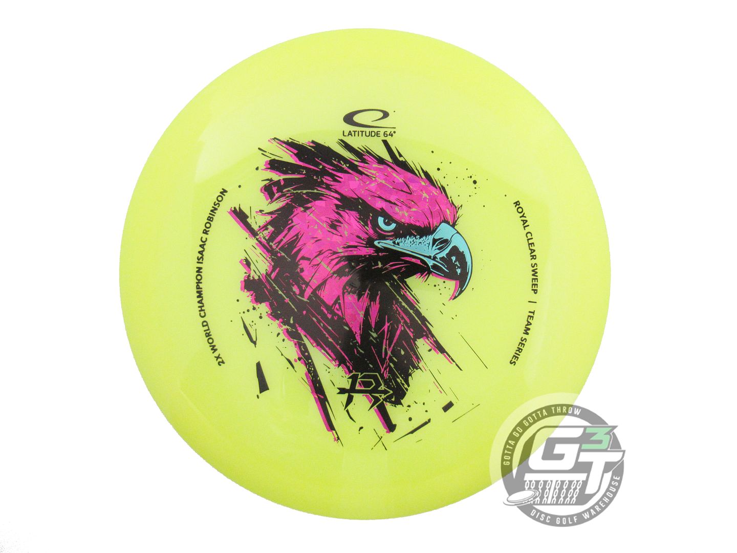 Latitude 64 Limited Edition 2026 Team Series Isaac Robinson Royal Clear Sweep Fairway Driver Golf Disc (Individually Listed)