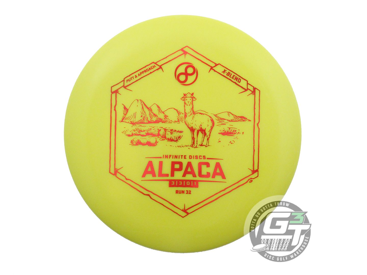 Infinite Discs X-Blend Alpaca Putter Golf Disc (Individually Listed)