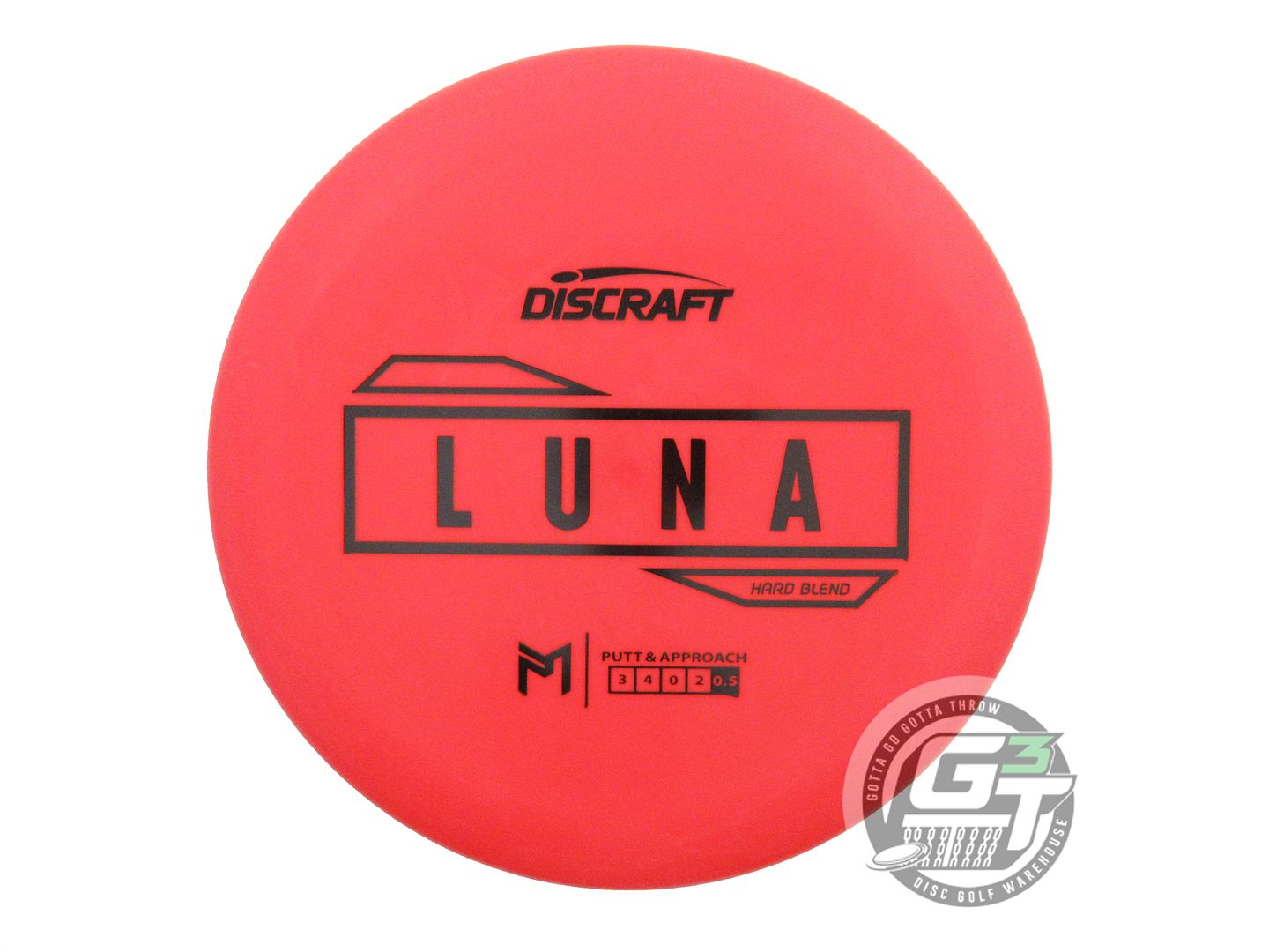 Discraft Paul McBeth Signature Putter Line Luna Putter Golf Disc (Individually Listed)