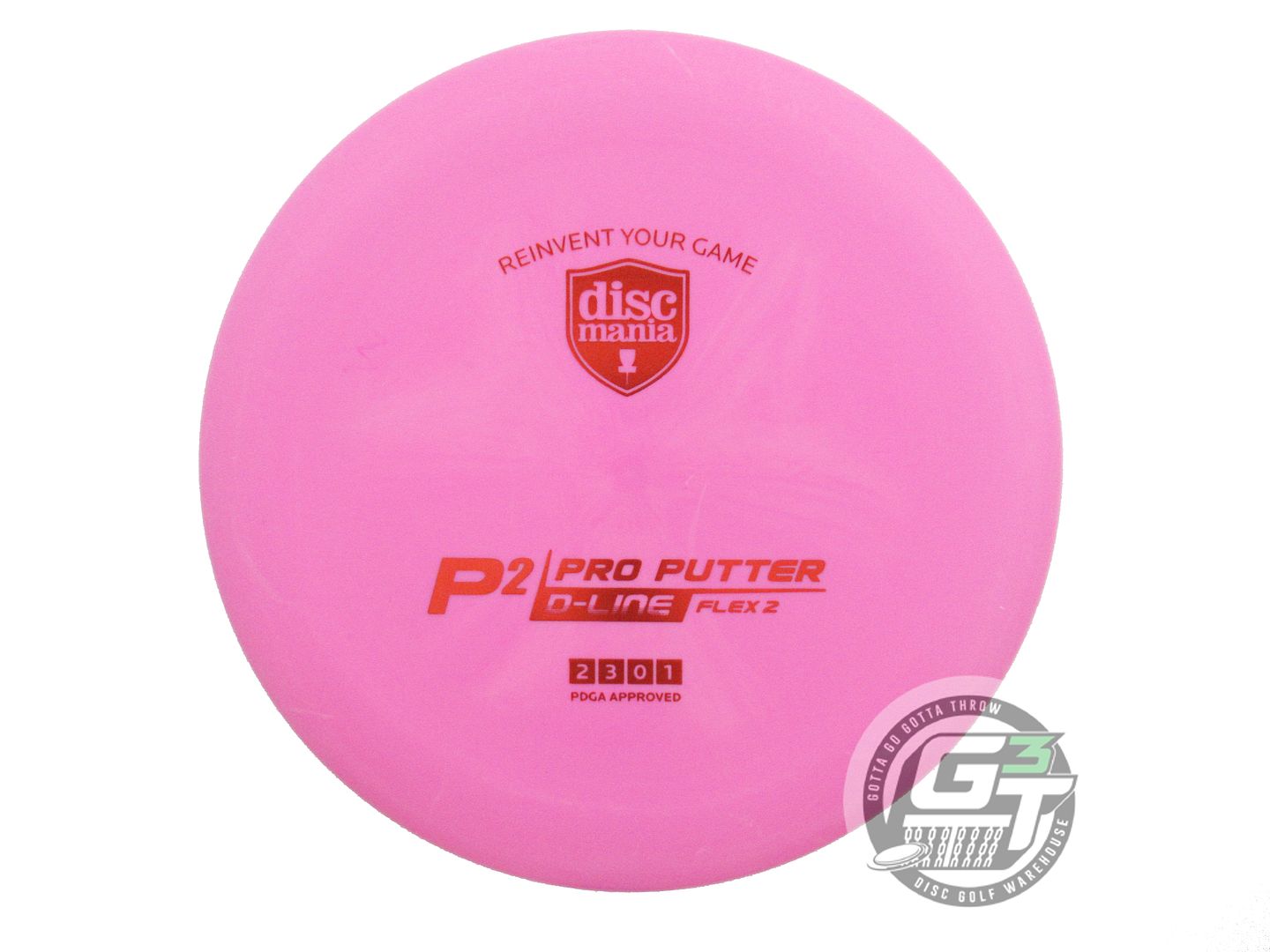Discmania Originals D-Line Flex 2 P2 Pro Putter Golf Disc (Individually Listed)