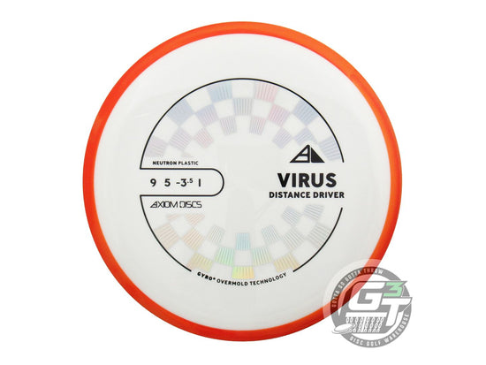 Axiom Neutron Virus Distance Driver Golf Disc (Individually Listed)