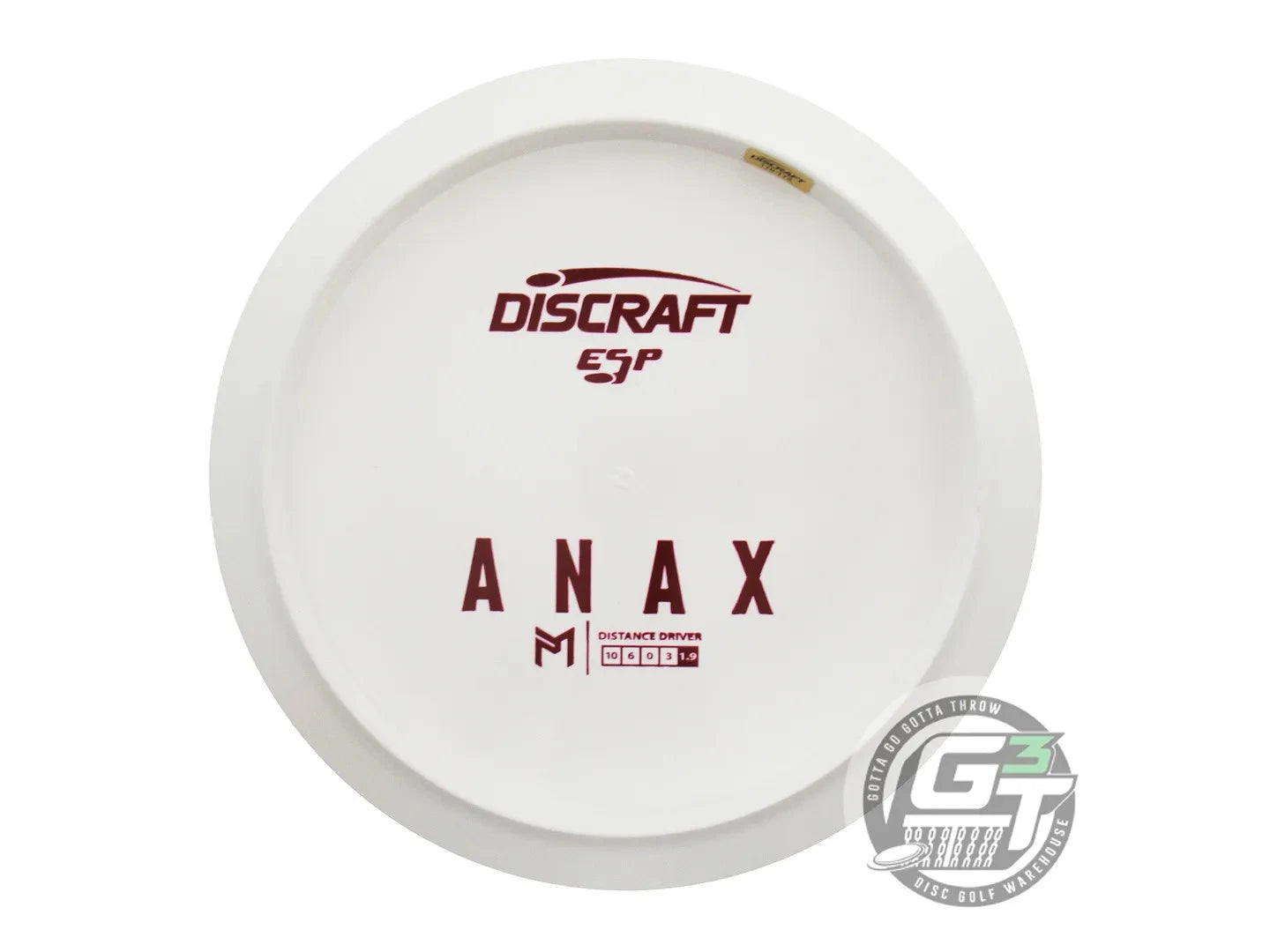 Discraft Dye Pack Bottom Stamp Paul McBeth ESP Anax Distance Driver Golf Disc (Individually Listed)