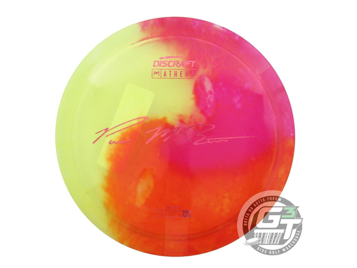 Discraft Paul McBeth Signature Fly Dye Elite Z Athena Fairway Driver Golf Disc (Individually Listed)