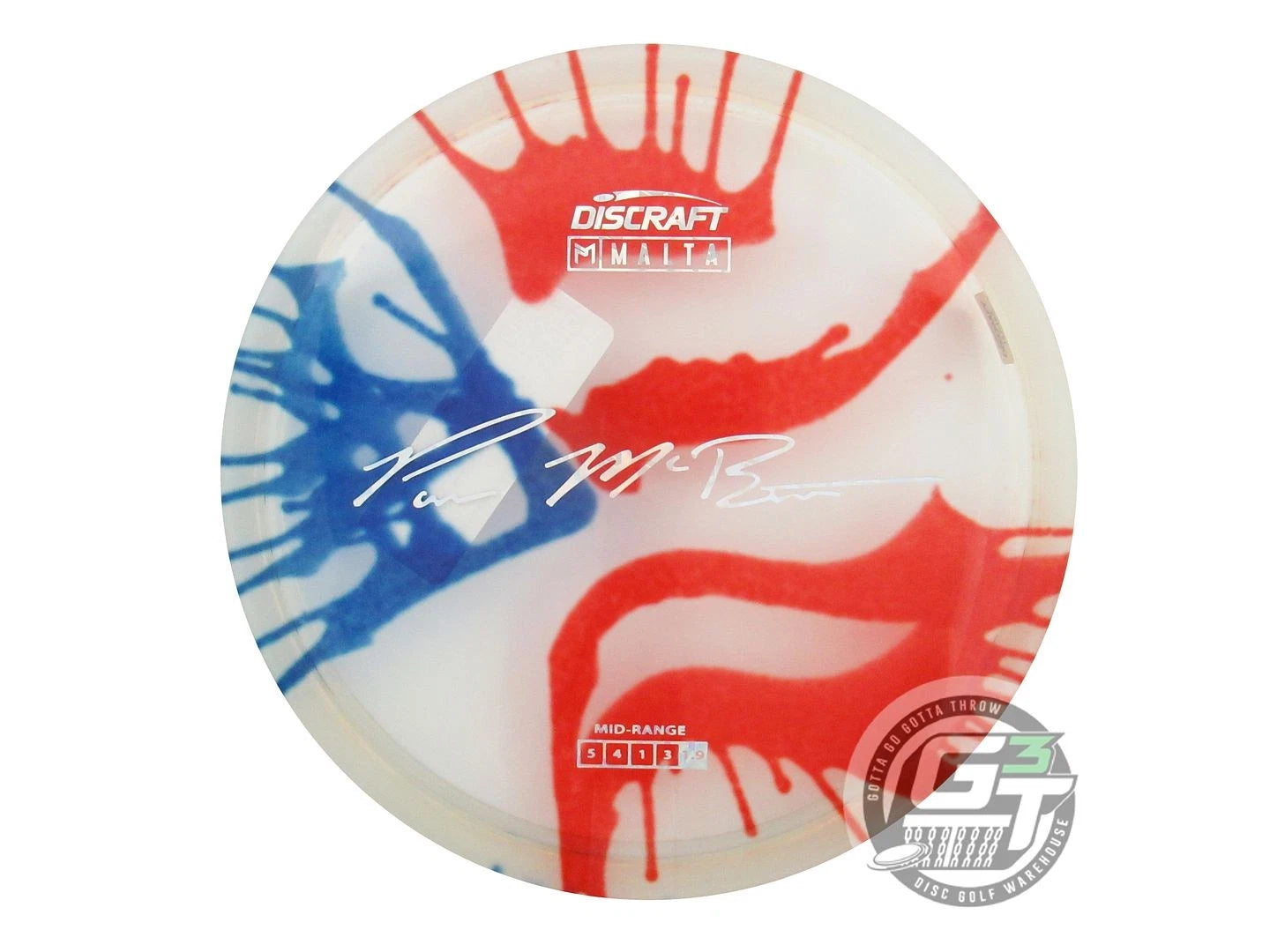 Discraft Paul McBeth Signature Fly Dye Elite Z Malta Midrange Golf Disc (Individually Listed)