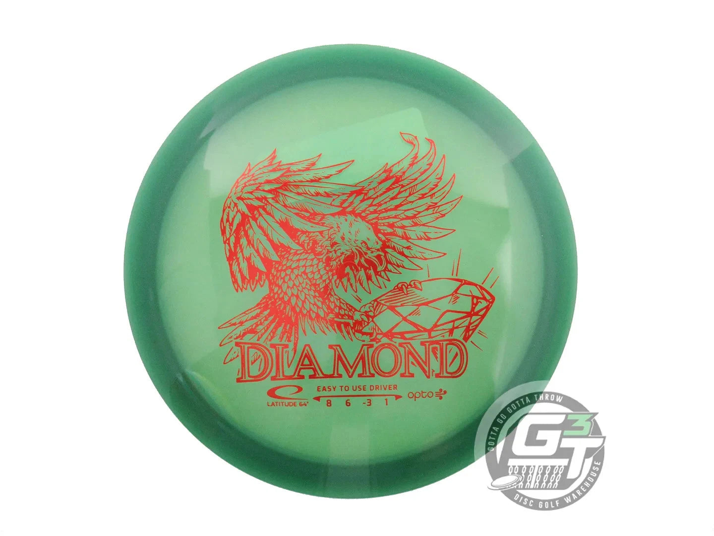 Latitude 64 Opto AIR Diamond Fairway Driver Golf Disc (Individually Listed)