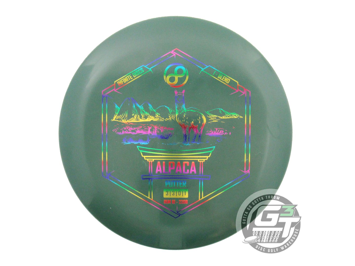 Infinite Discs I-Blend Alpaca Putter Golf Disc (Individually Listed)