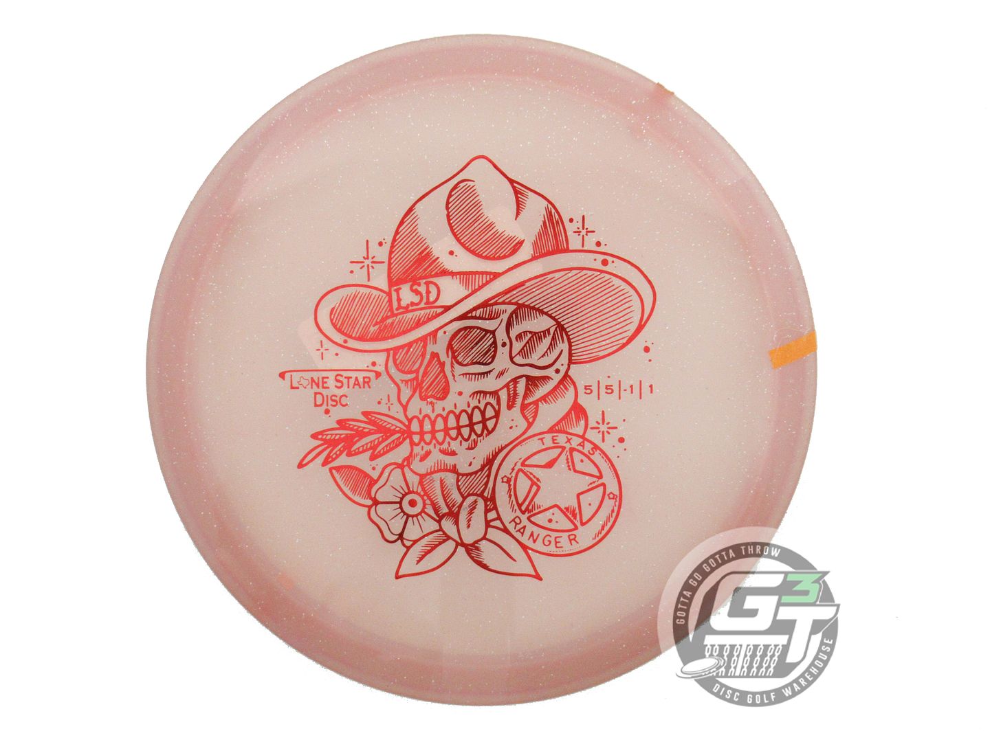 Lone Star Artist Series Founder's Texas Ranger Midrange Golf Disc (Individually Listed)