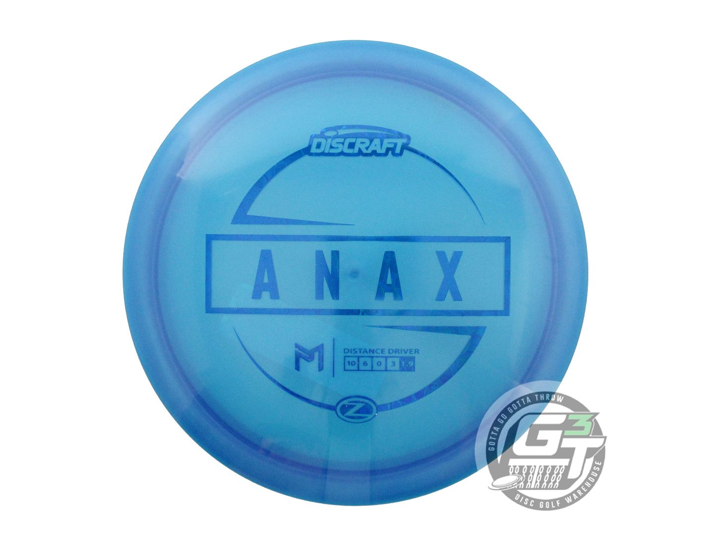 Discraft Paul McBeth Signature Elite Z Anax Distance Driver Golf Disc (Individually Listed)