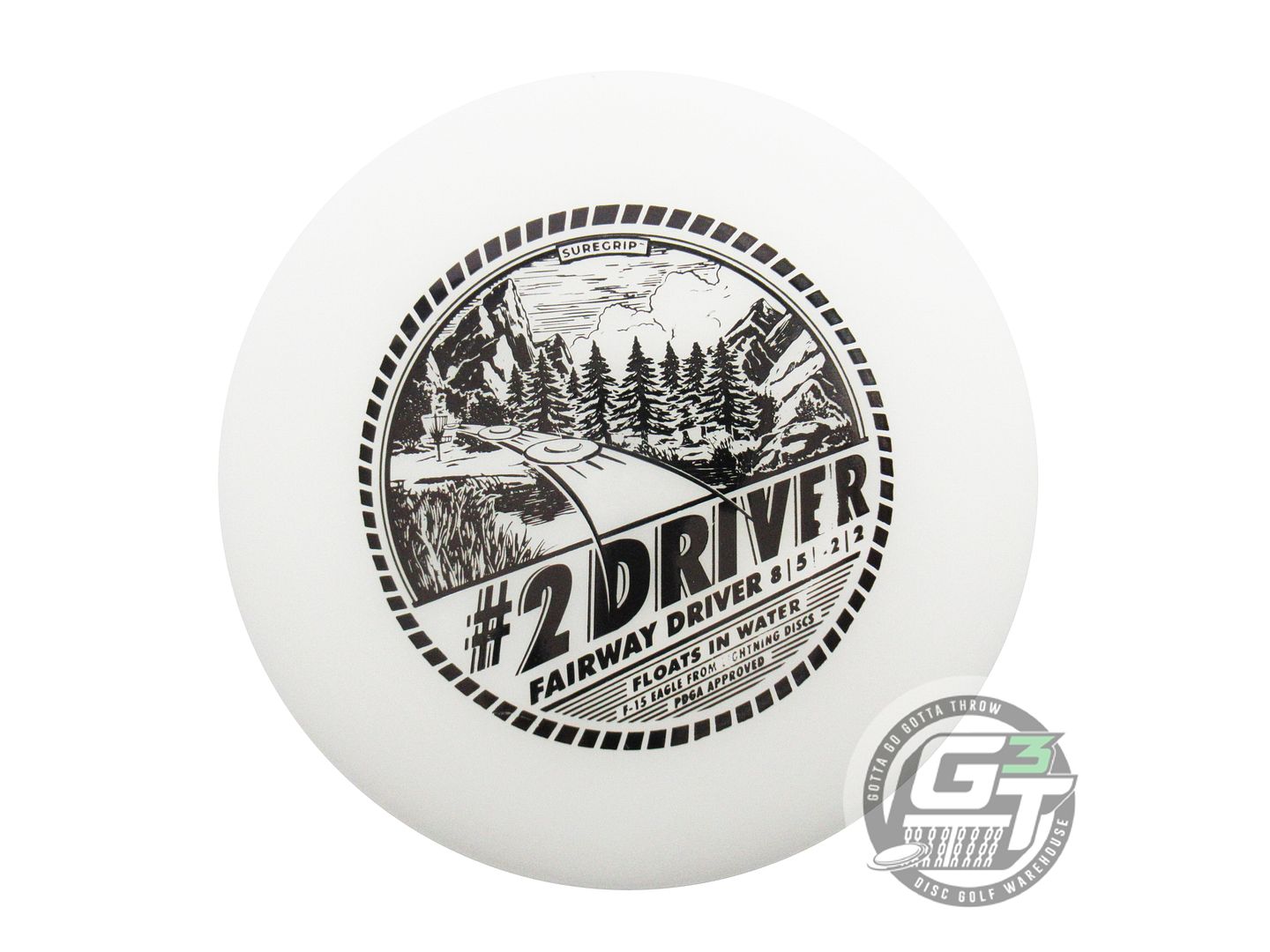 Lightning Strikeout Sure Grip #2 Driver Fairway Driver Golf Disc (Individually Listed)