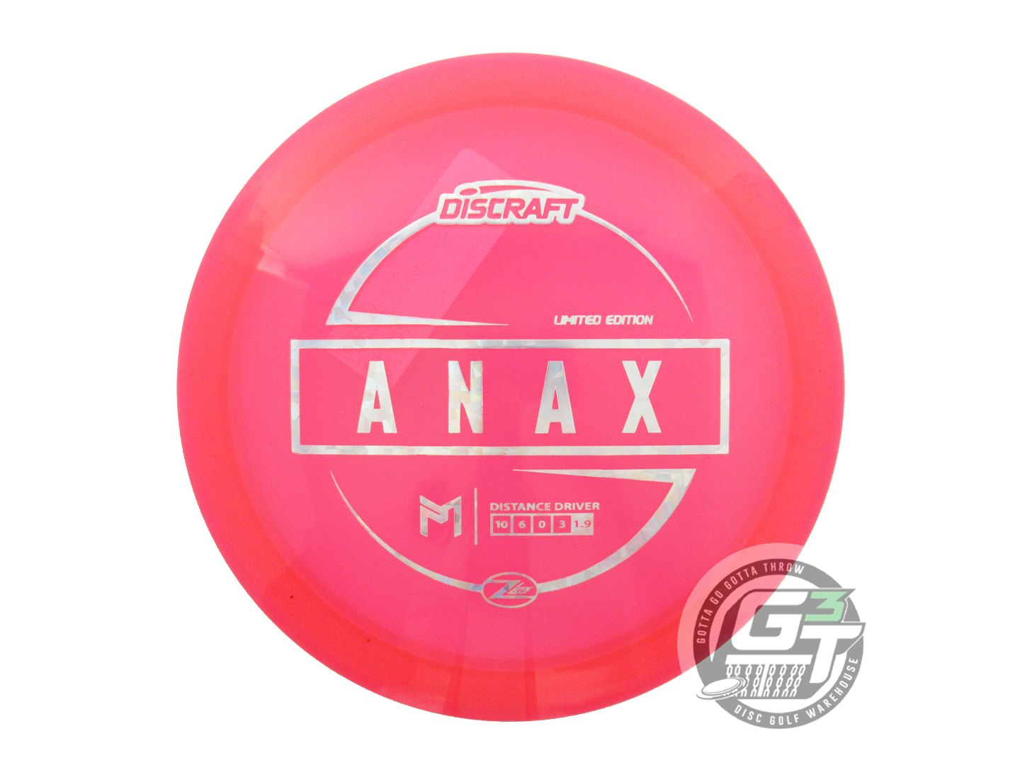 Discraft Limited Edition 2024 Elite Team Paul McBeth Z Lite Anax Distance Driver Golf Disc (Individually Listed)