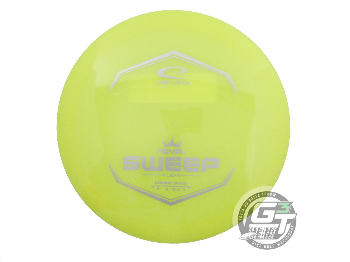 Latitude 64 Royal Clear Sweep Fairway Driver Golf Disc (Individually Listed)