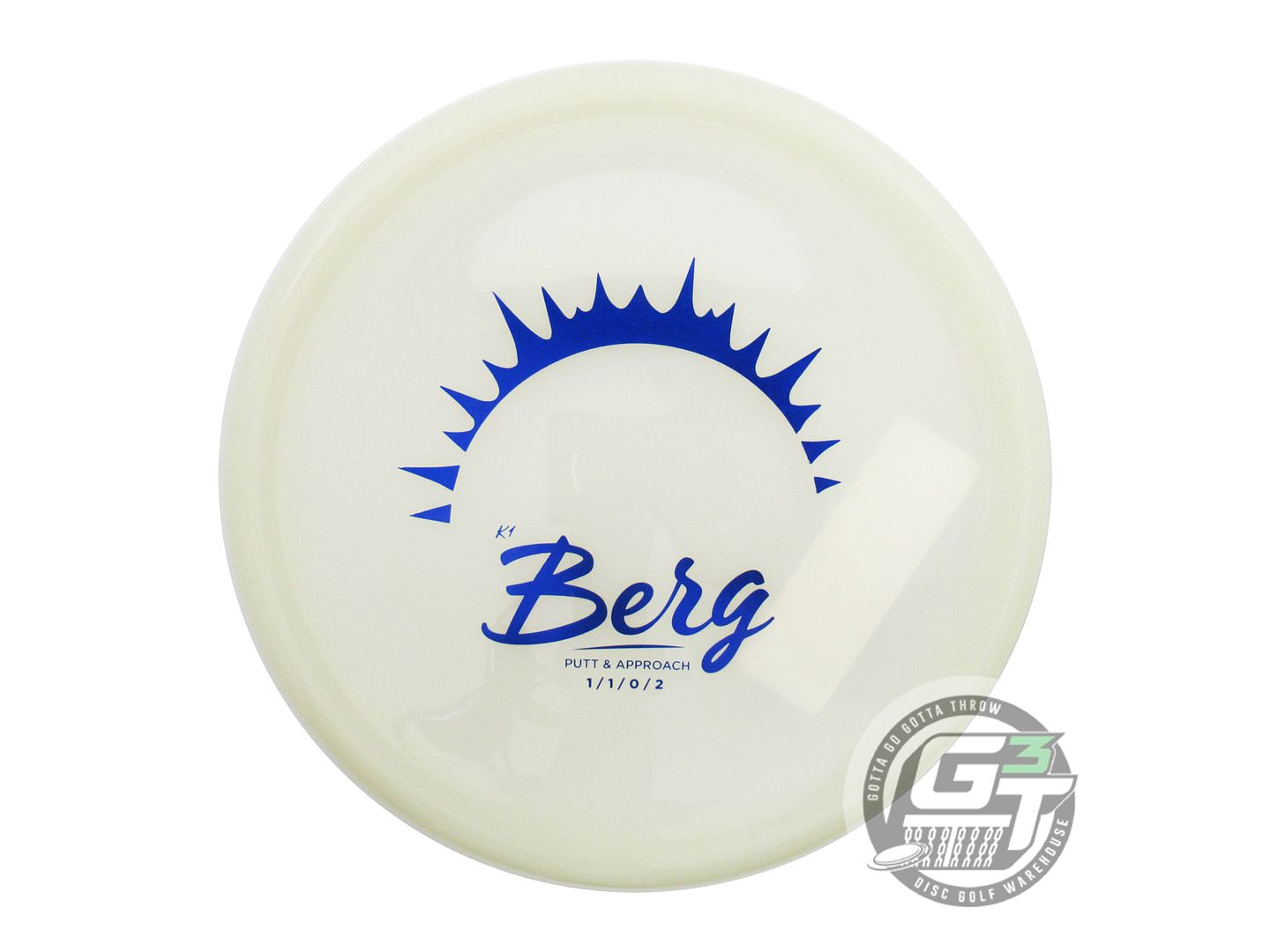 Kastaplast Glow K1 Berg Putter Golf Disc (Individually Listed)