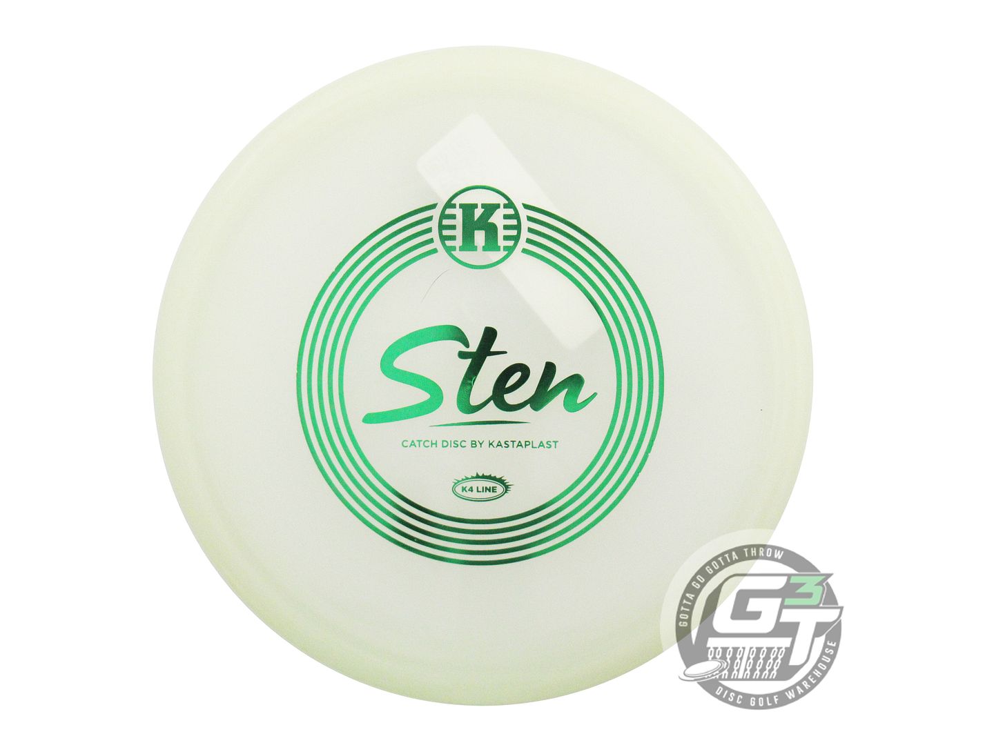 Kastaplast Glow K4 Sten Recreational Catch Disc (Individually Listed)