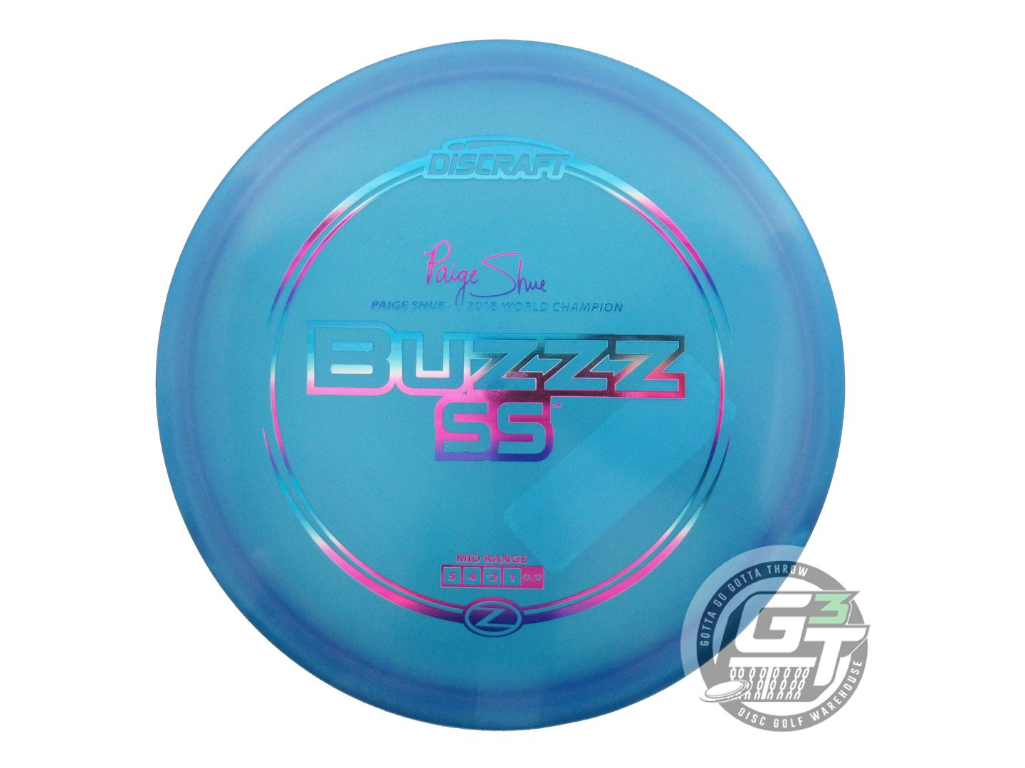 Discraft Elite Z Buzzz SS [Paige Shue 1X] Midrange Golf Disc (Individually Listed)