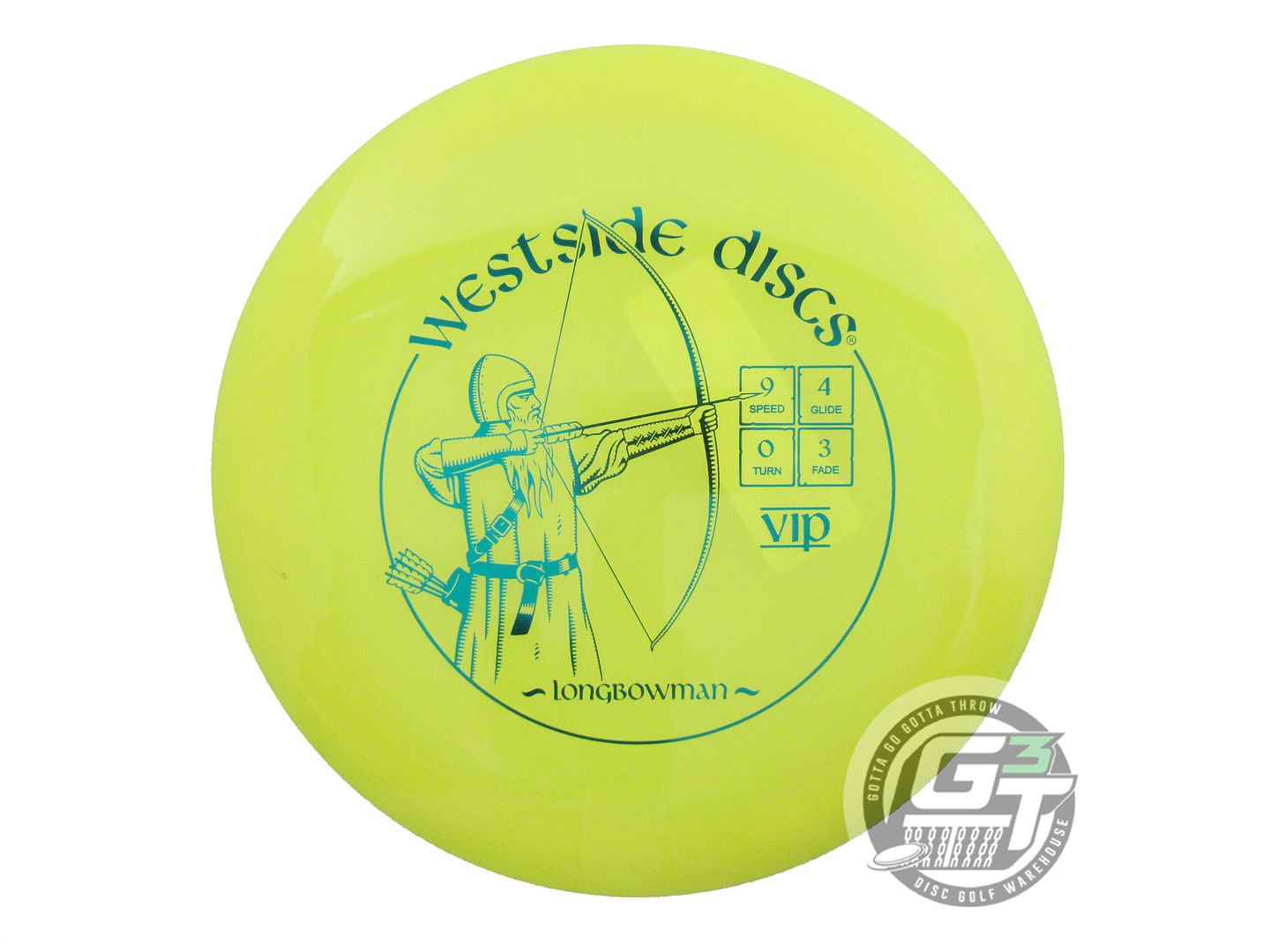 Westside VIP Longbowman Fairway Driver Golf Disc (Individually Listed)