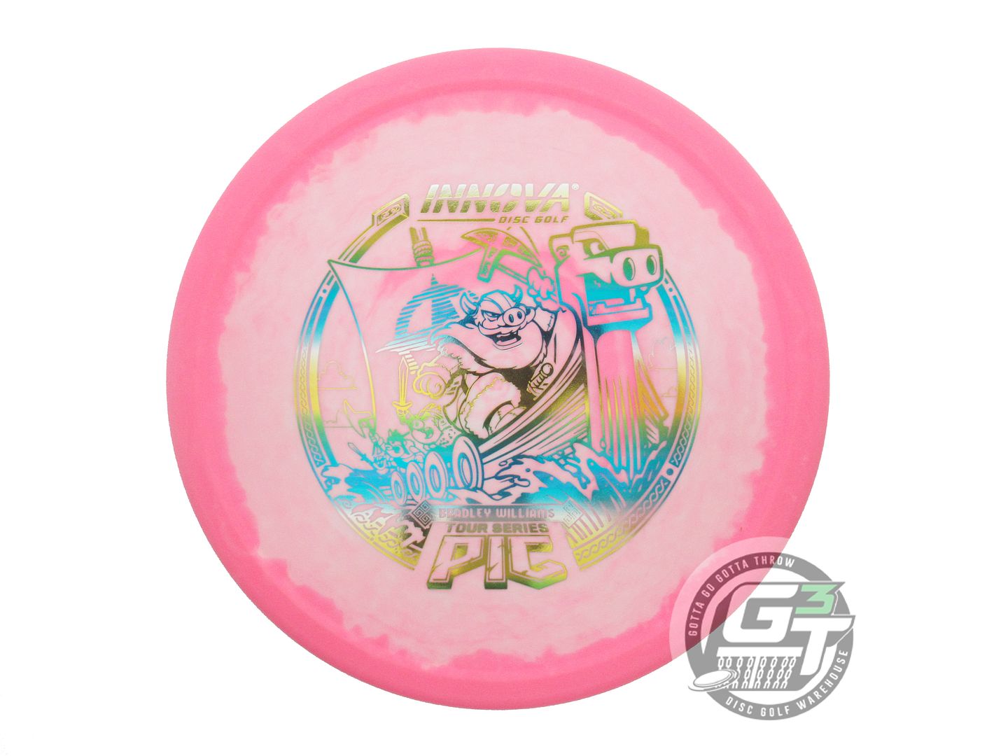 Innova Limited Edition 2024 Tour Series Bradley Williams Halo Nexus Pig Putter Golf Disc (Individually Listed)