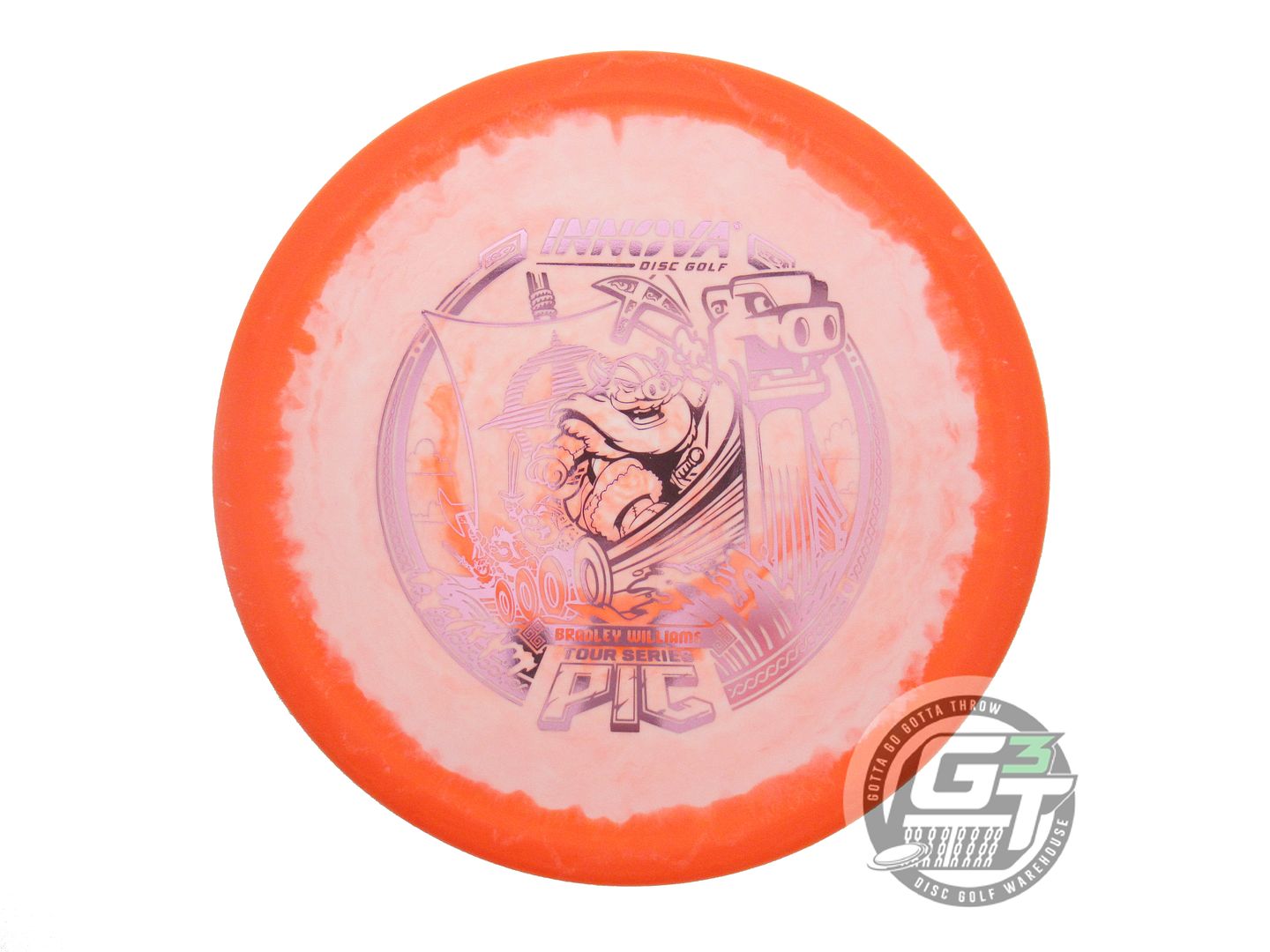 Innova Limited Edition 2024 Tour Series Bradley Williams Halo Nexus Pig Putter Golf Disc (Individually Listed)